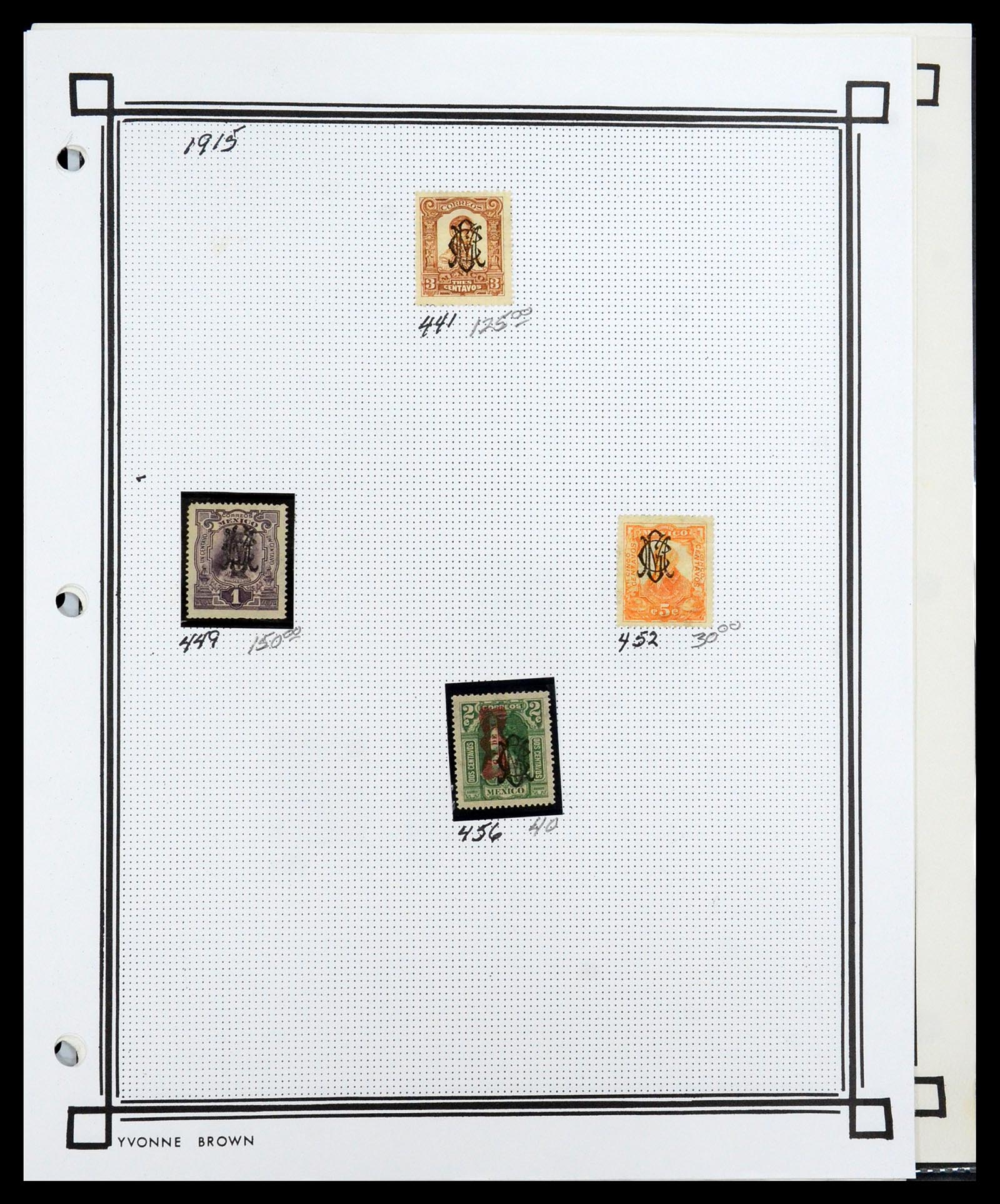 35172 015 - Postzegelverzameling 35172 Mexico 1882-1980.