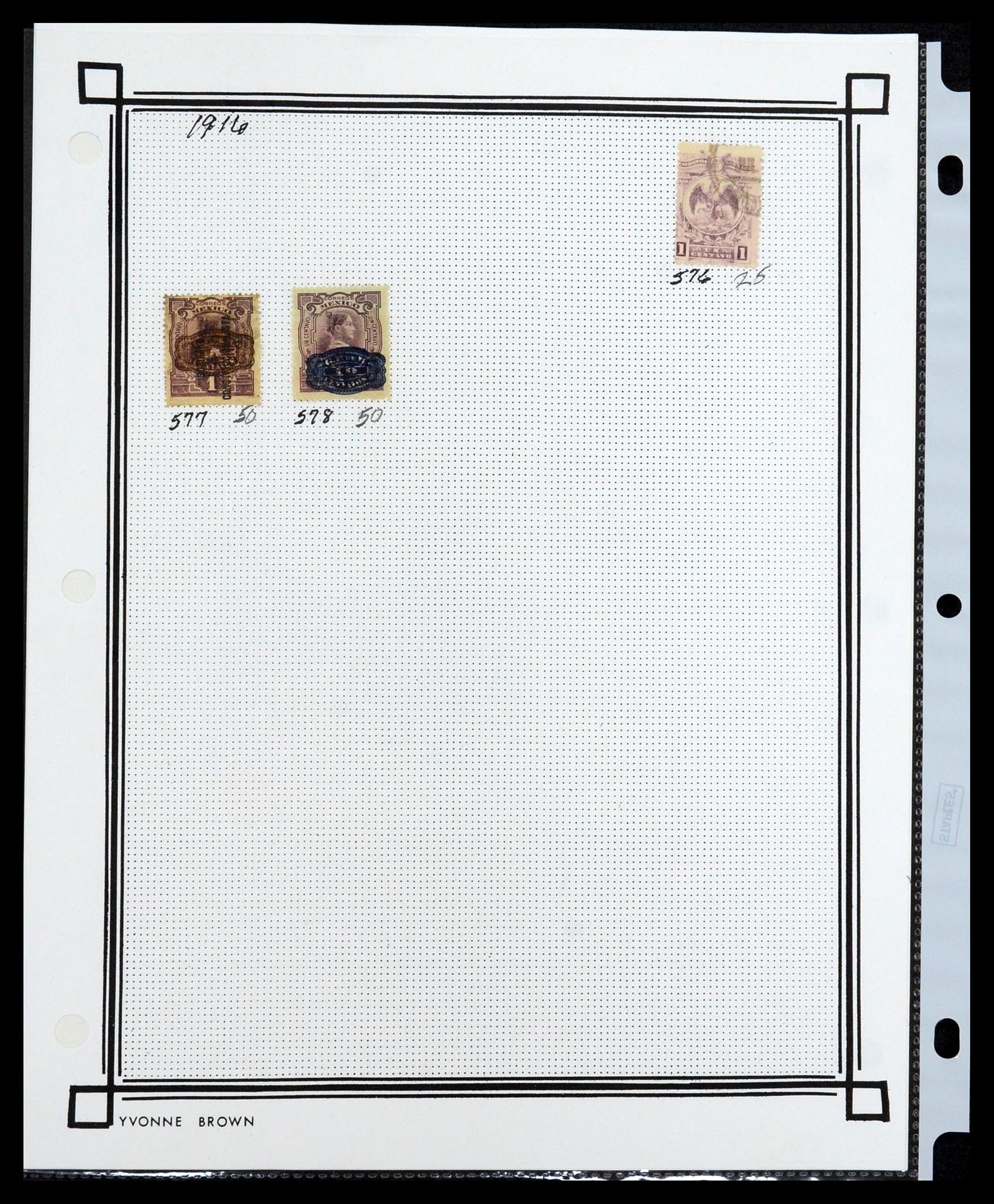 35172 020 - Postzegelverzameling 35172 Mexico 1882-1980.