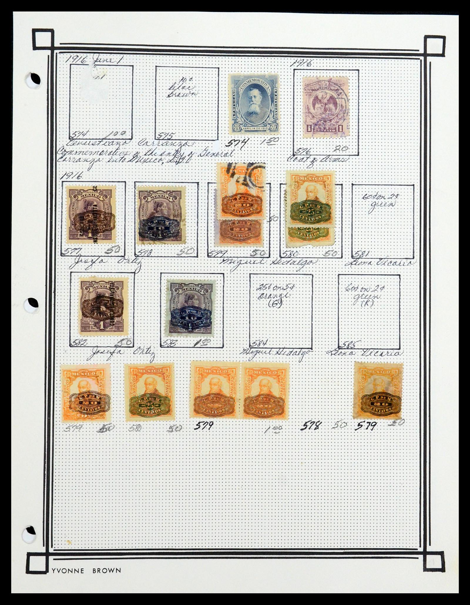 35172 021 - Postzegelverzameling 35172 Mexico 1882-1980.