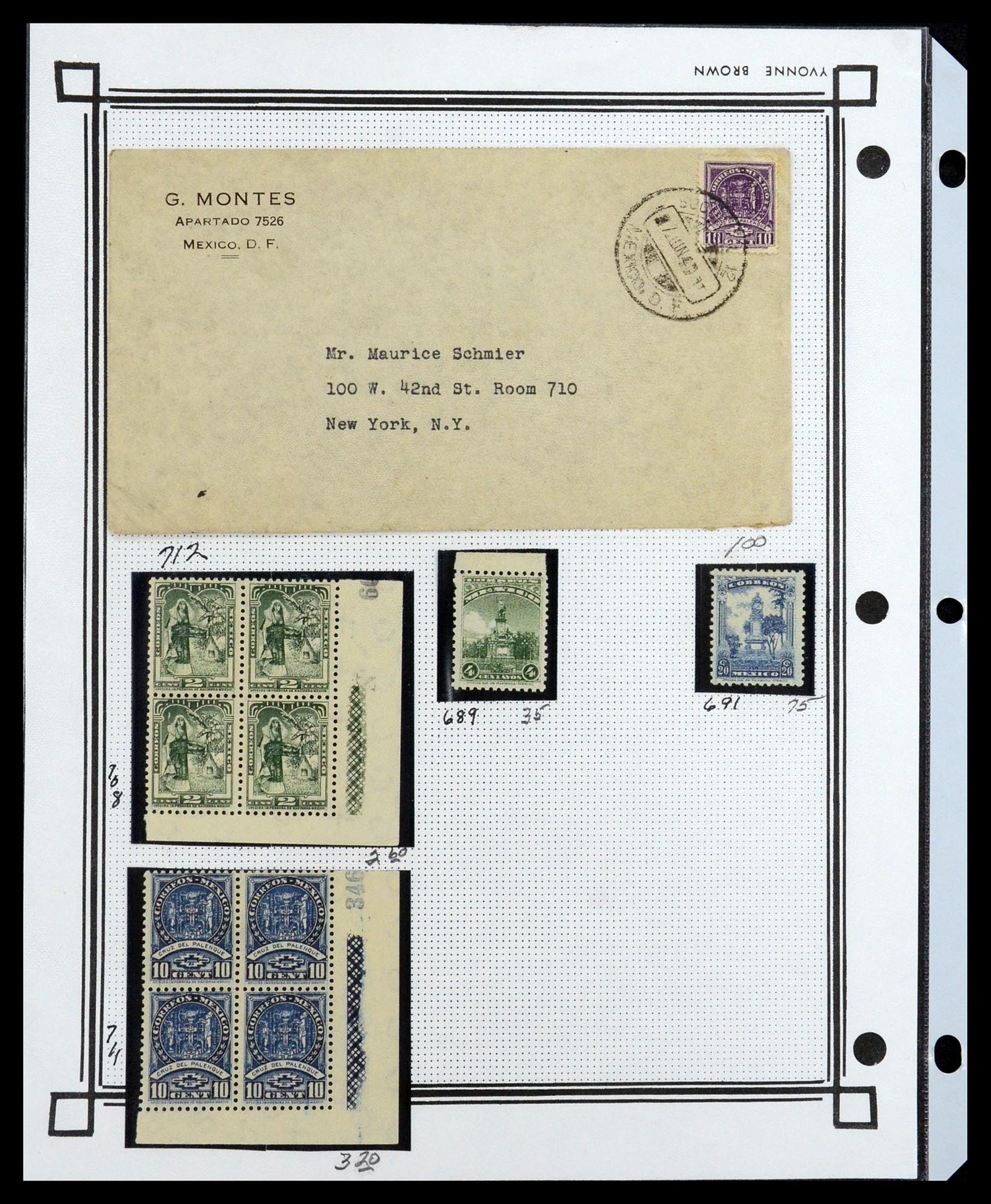 35172 029 - Postzegelverzameling 35172 Mexico 1882-1980.
