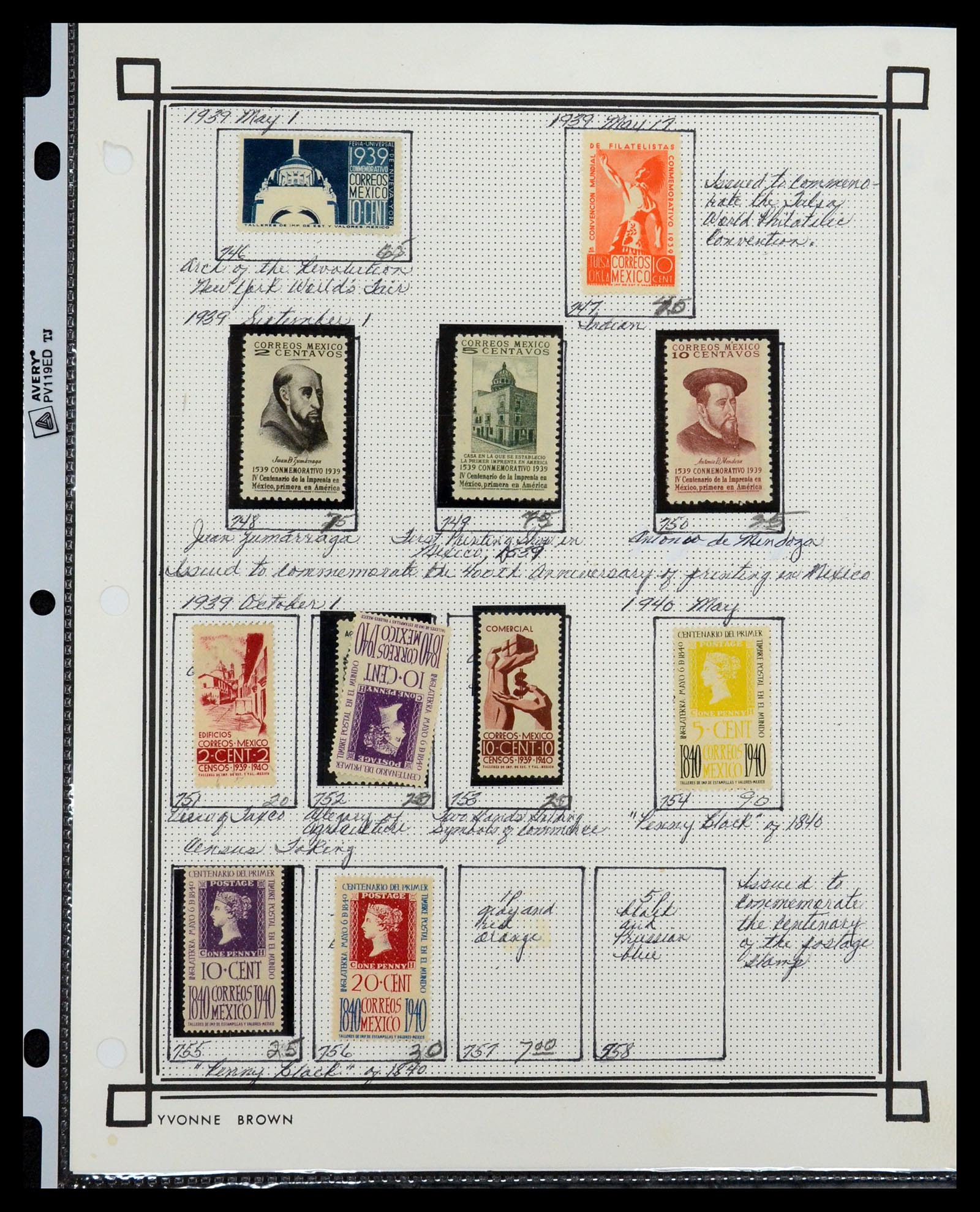 35172 035 - Postzegelverzameling 35172 Mexico 1882-1980.