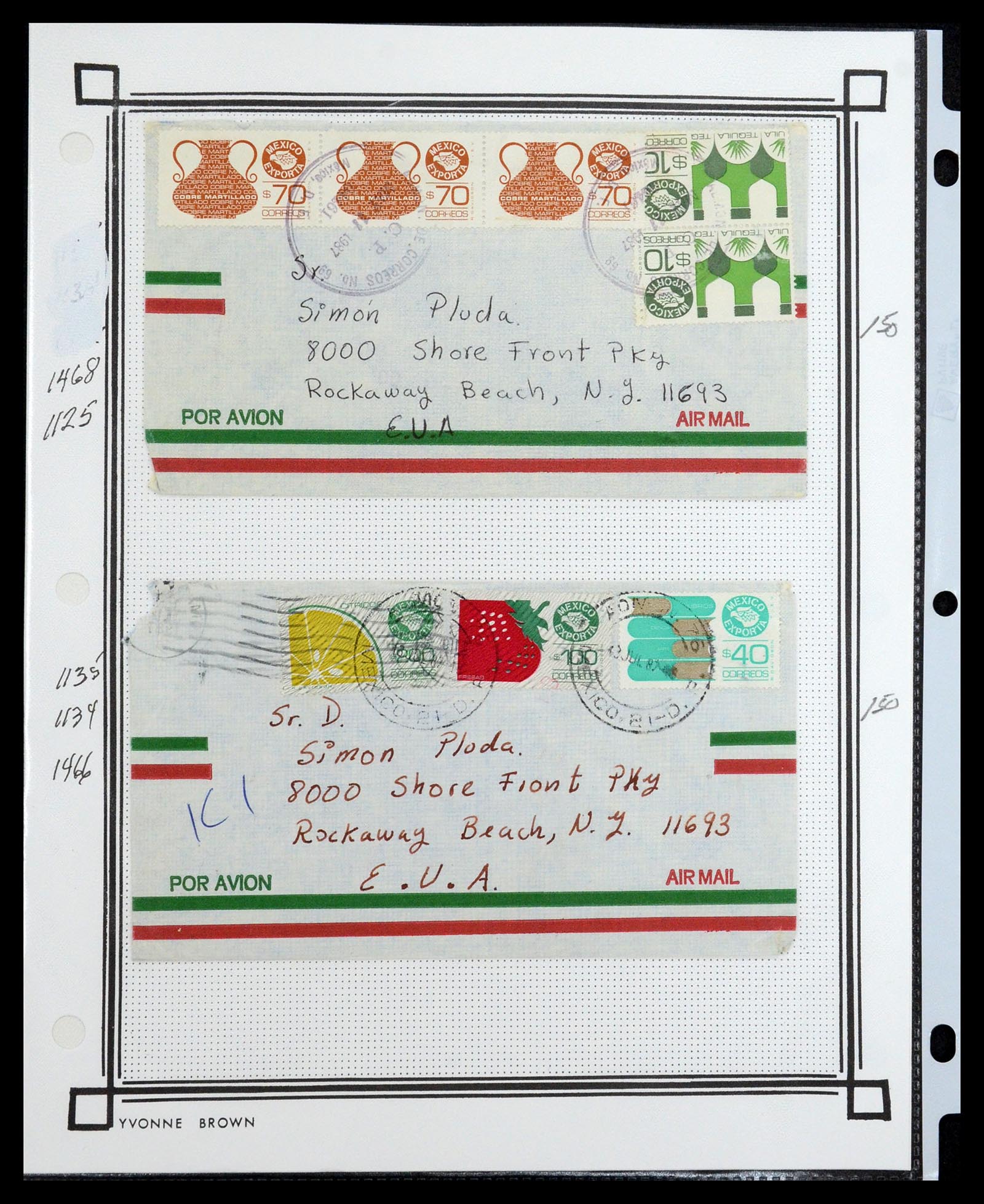 35172 090 - Postzegelverzameling 35172 Mexico 1882-1980.