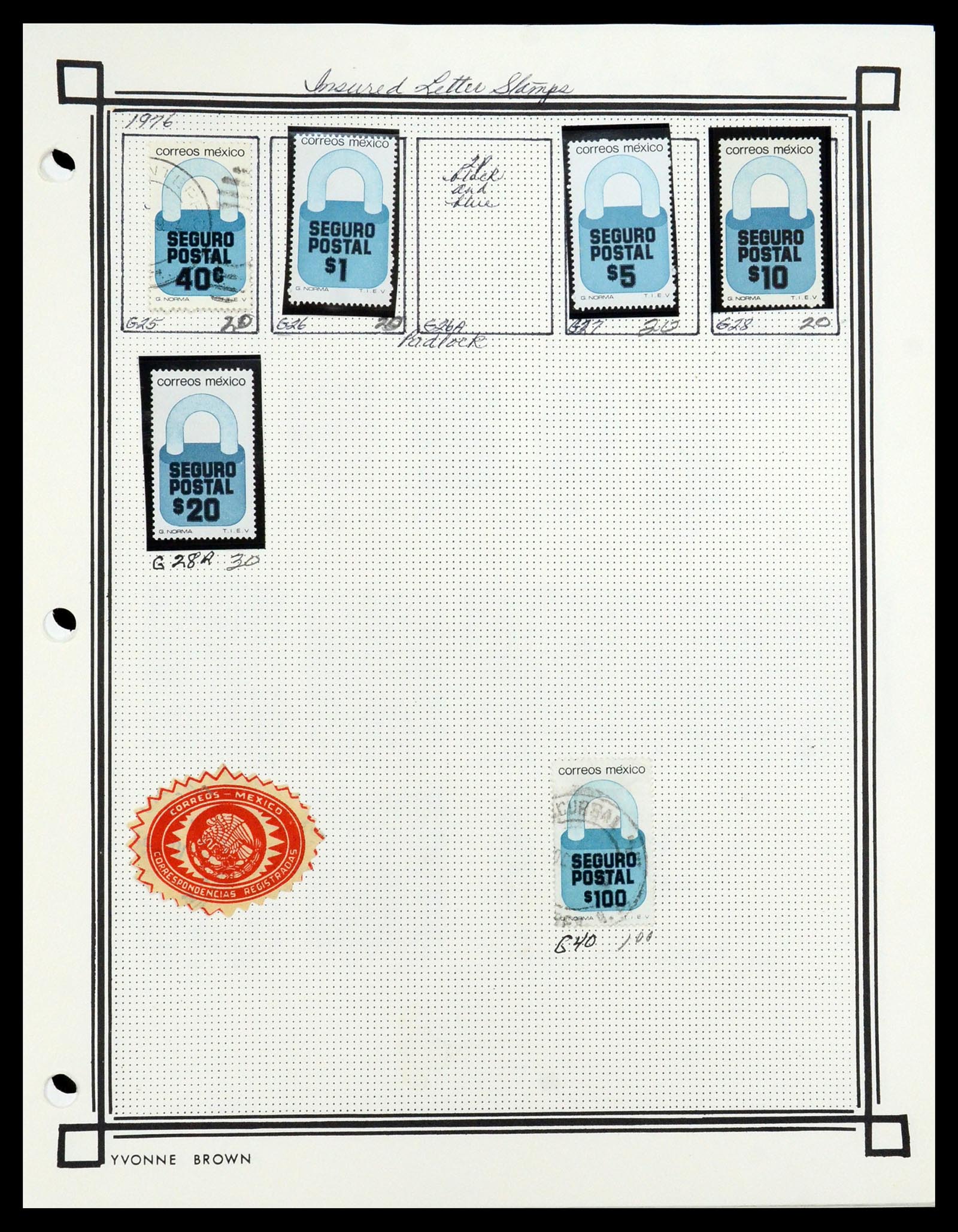 35172 322 - Postzegelverzameling 35172 Mexico 1882-1980.