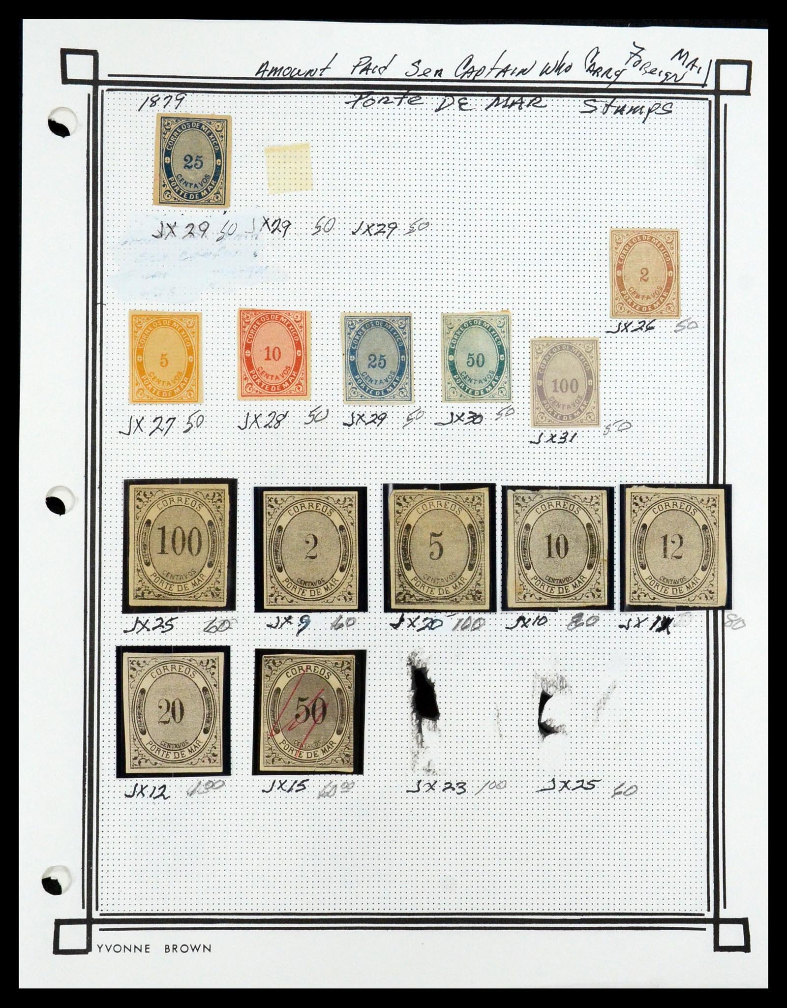35172 323 - Postzegelverzameling 35172 Mexico 1882-1980.