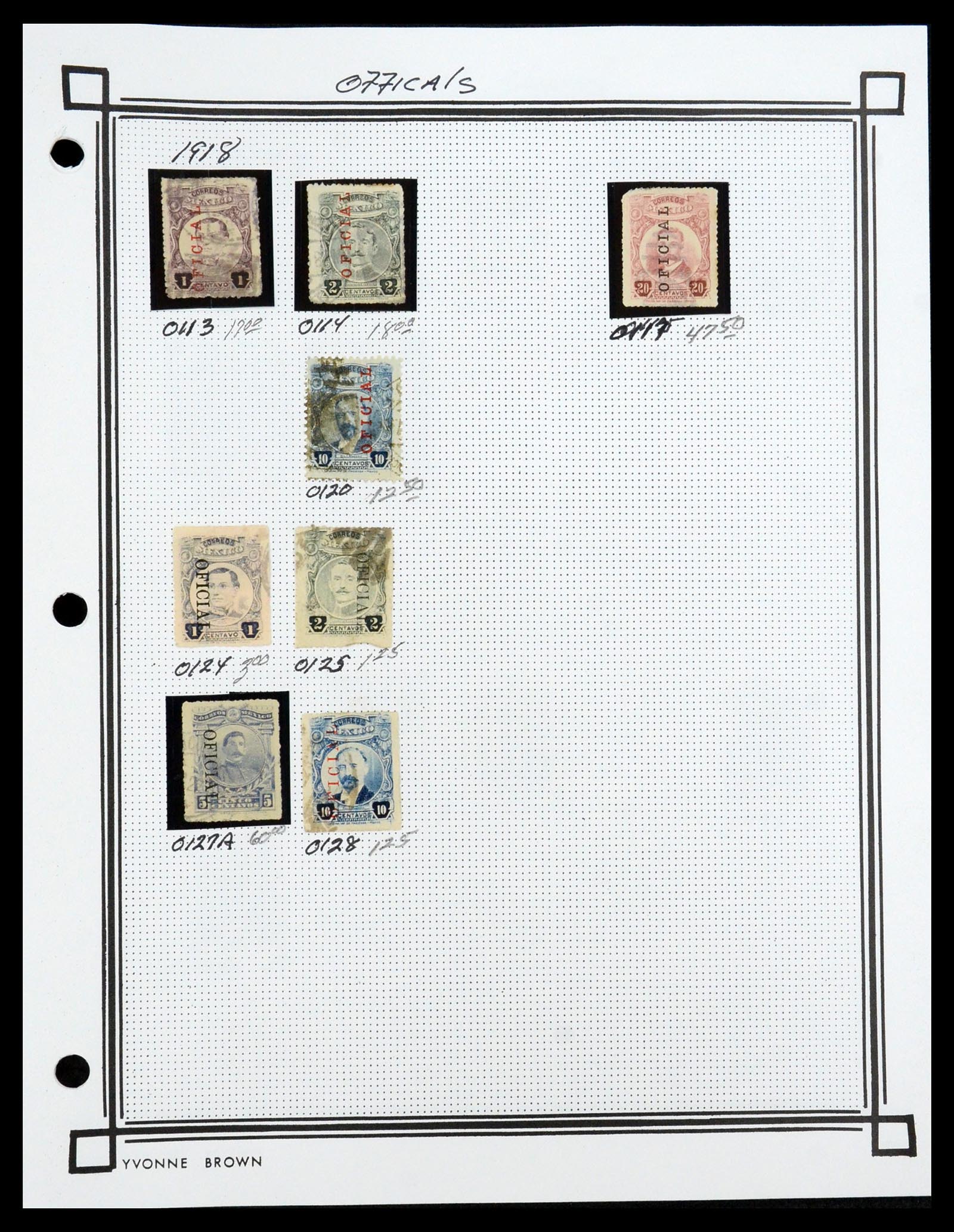 35172 329 - Postzegelverzameling 35172 Mexico 1882-1980.