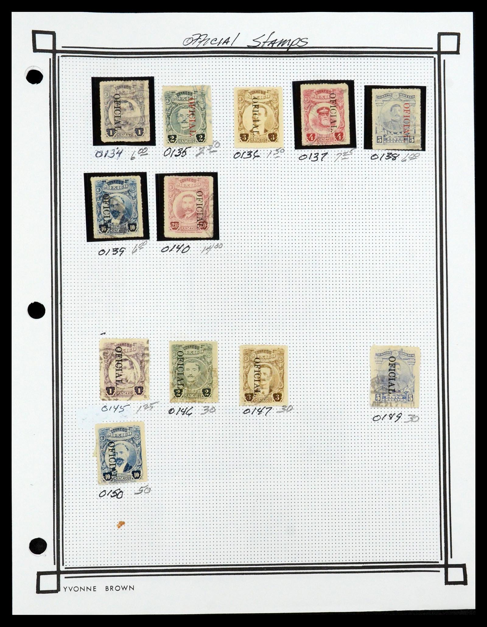 35172 330 - Postzegelverzameling 35172 Mexico 1882-1980.