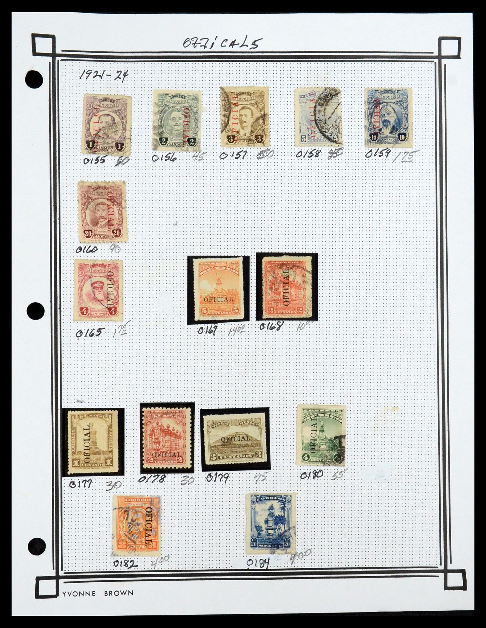 35172 331 - Postzegelverzameling 35172 Mexico 1882-1980.