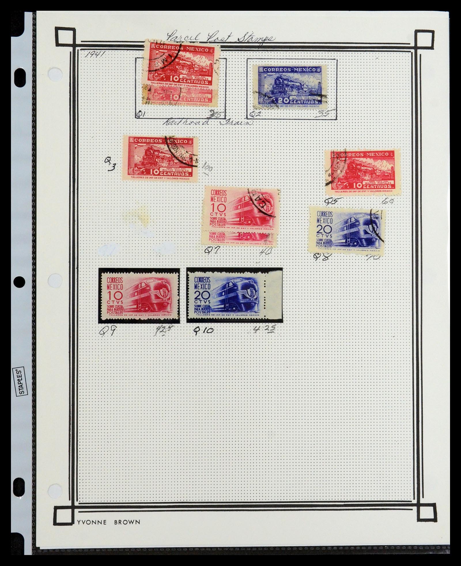 35172 332 - Postzegelverzameling 35172 Mexico 1882-1980.