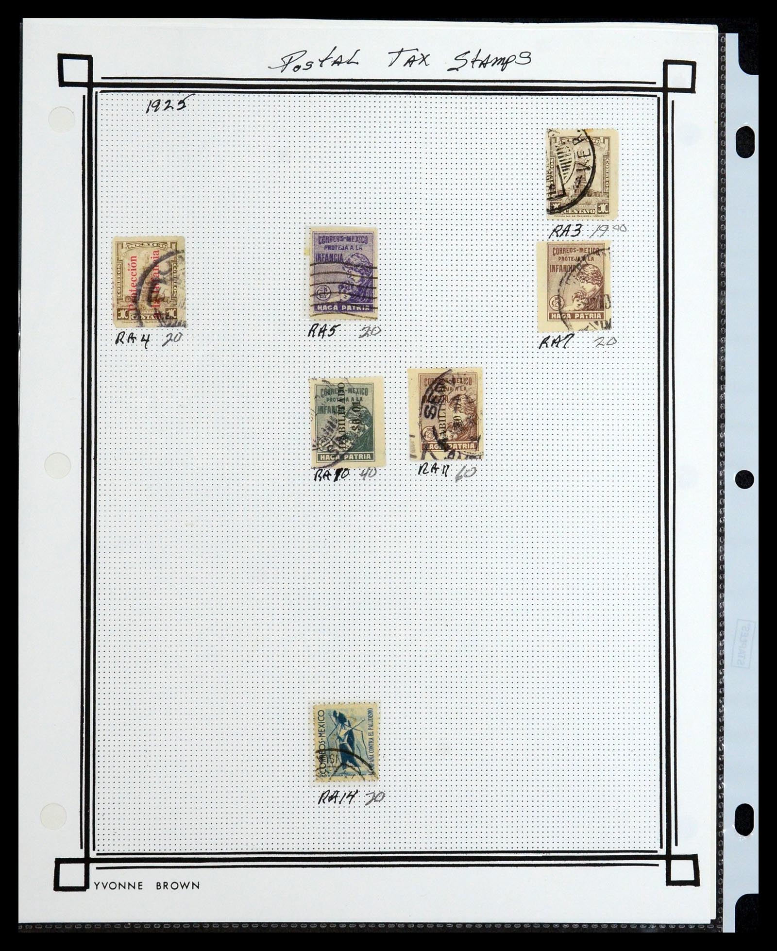 35172 333 - Postzegelverzameling 35172 Mexico 1882-1980.