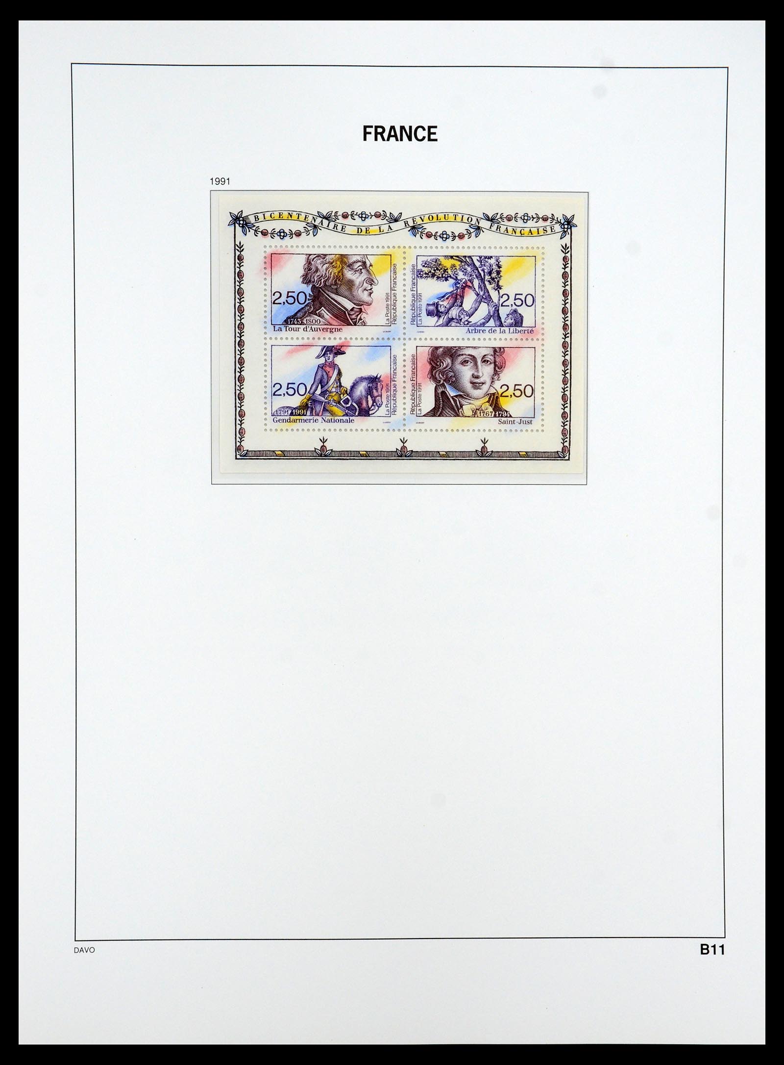 35184 228 - Postzegelverzameling 35184 Frankrijk 1849-1993.