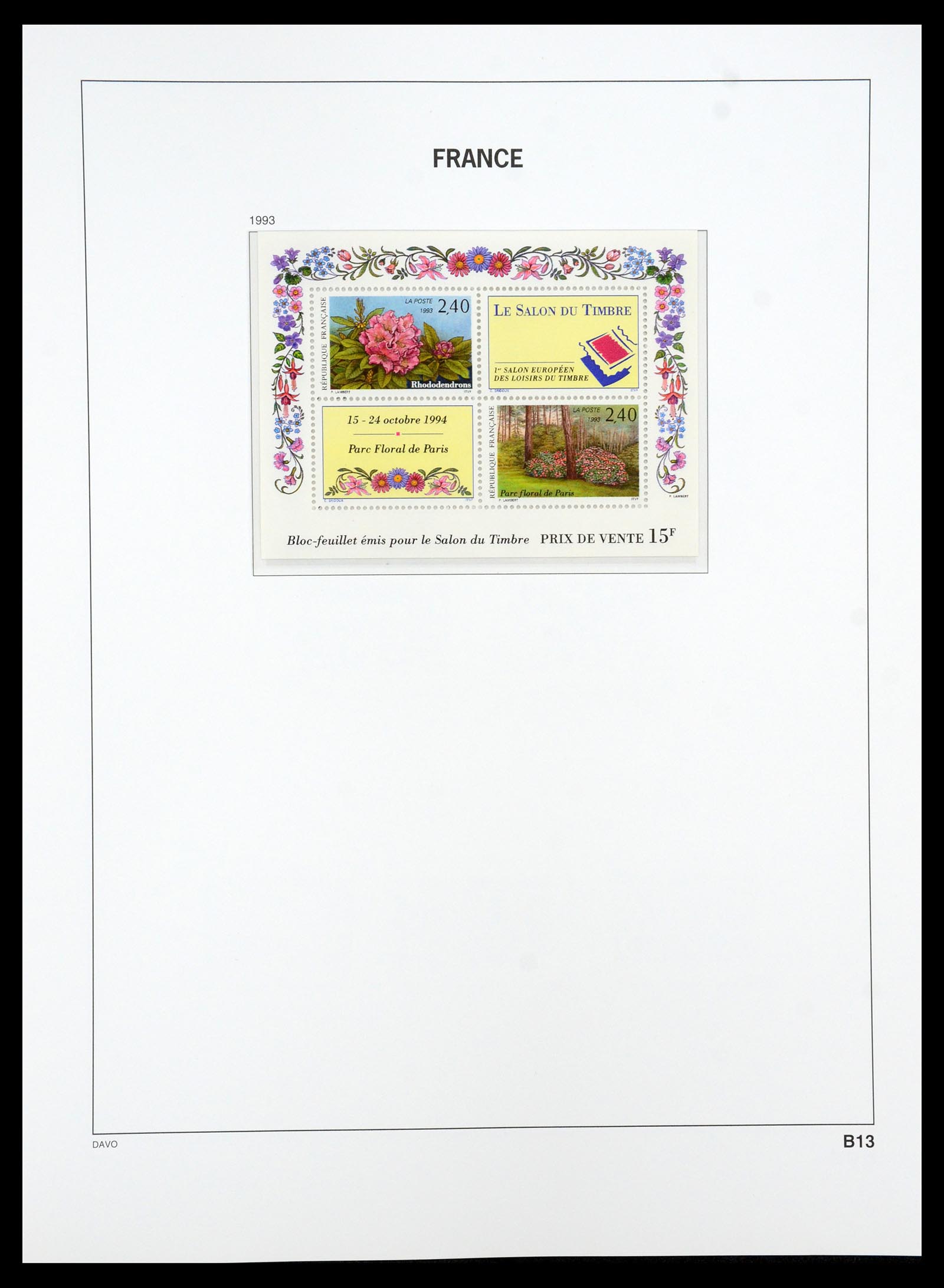 35184 229 - Postzegelverzameling 35184 Frankrijk 1849-1993.