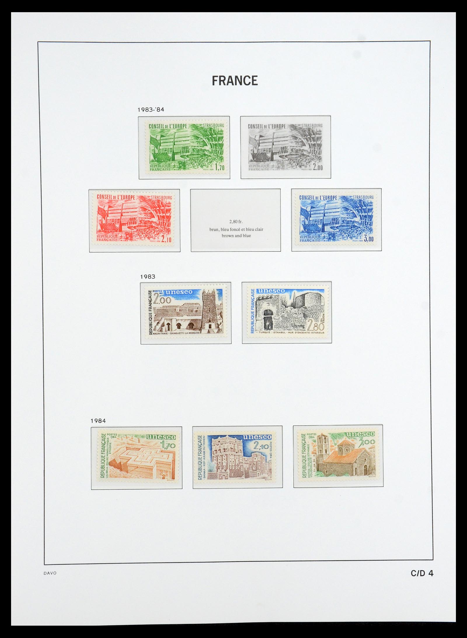 35184 230 - Postzegelverzameling 35184 Frankrijk 1849-1993.