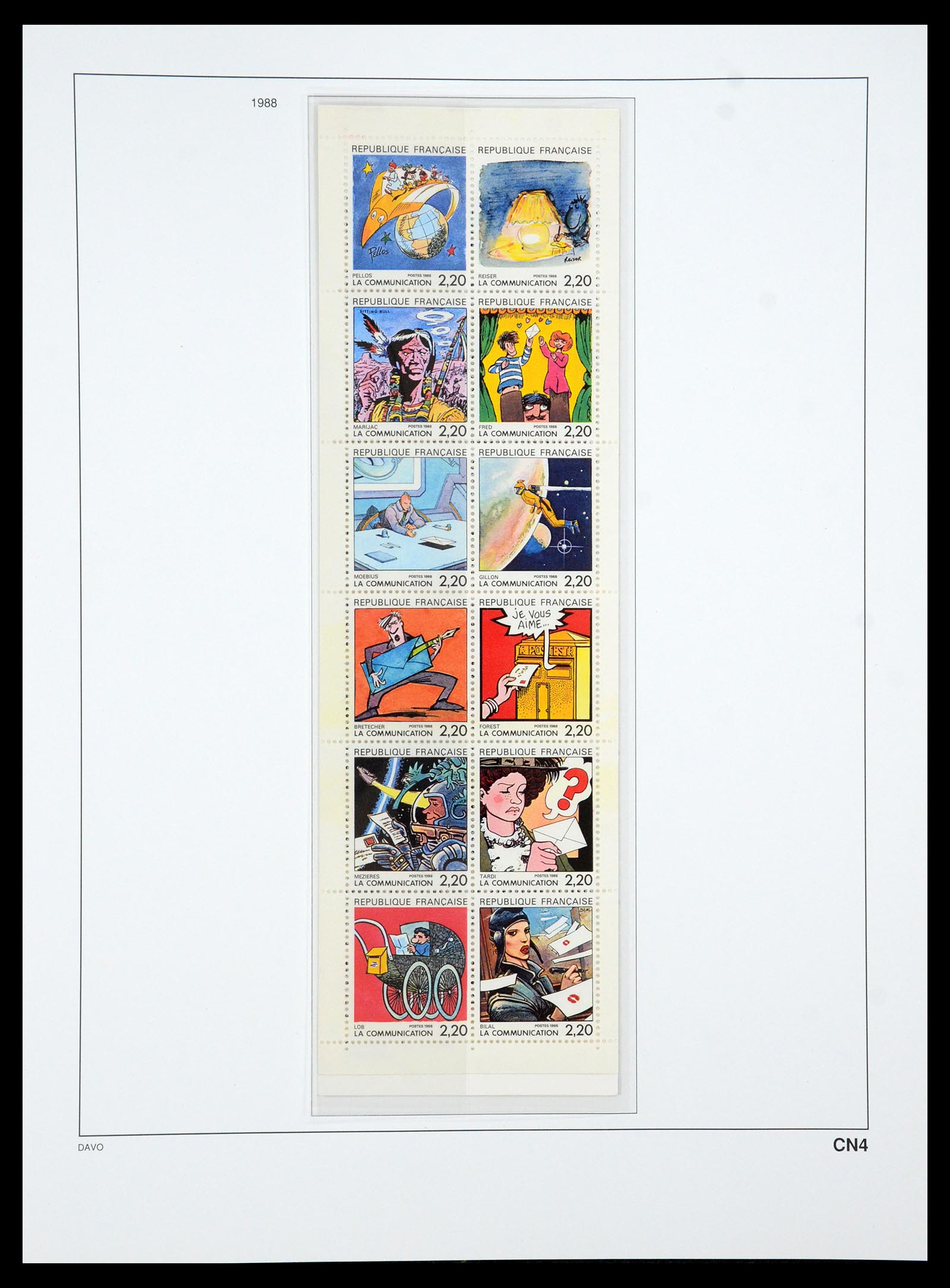 35184 234 - Postzegelverzameling 35184 Frankrijk 1849-1993.