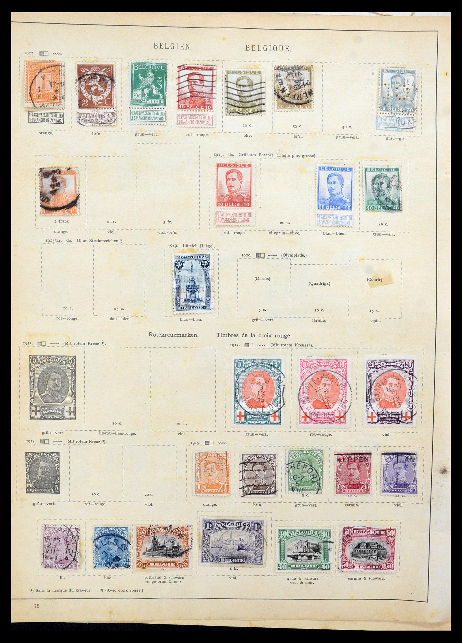 35185 004 - Postzegelverzameling 35185 Wereld 1860-1960.