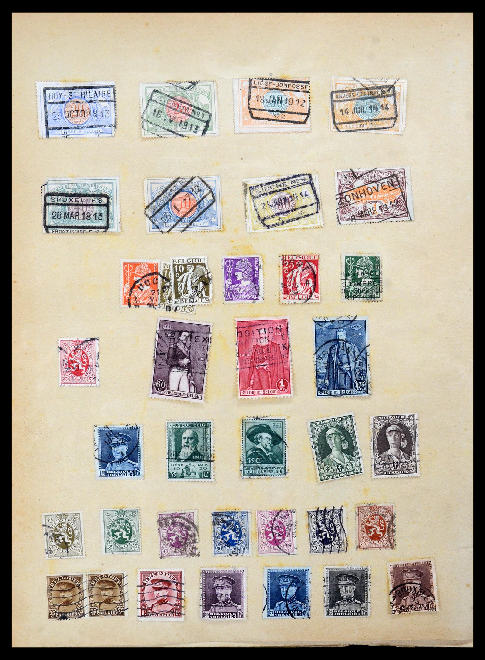 35185 008 - Postzegelverzameling 35185 Wereld 1860-1960.