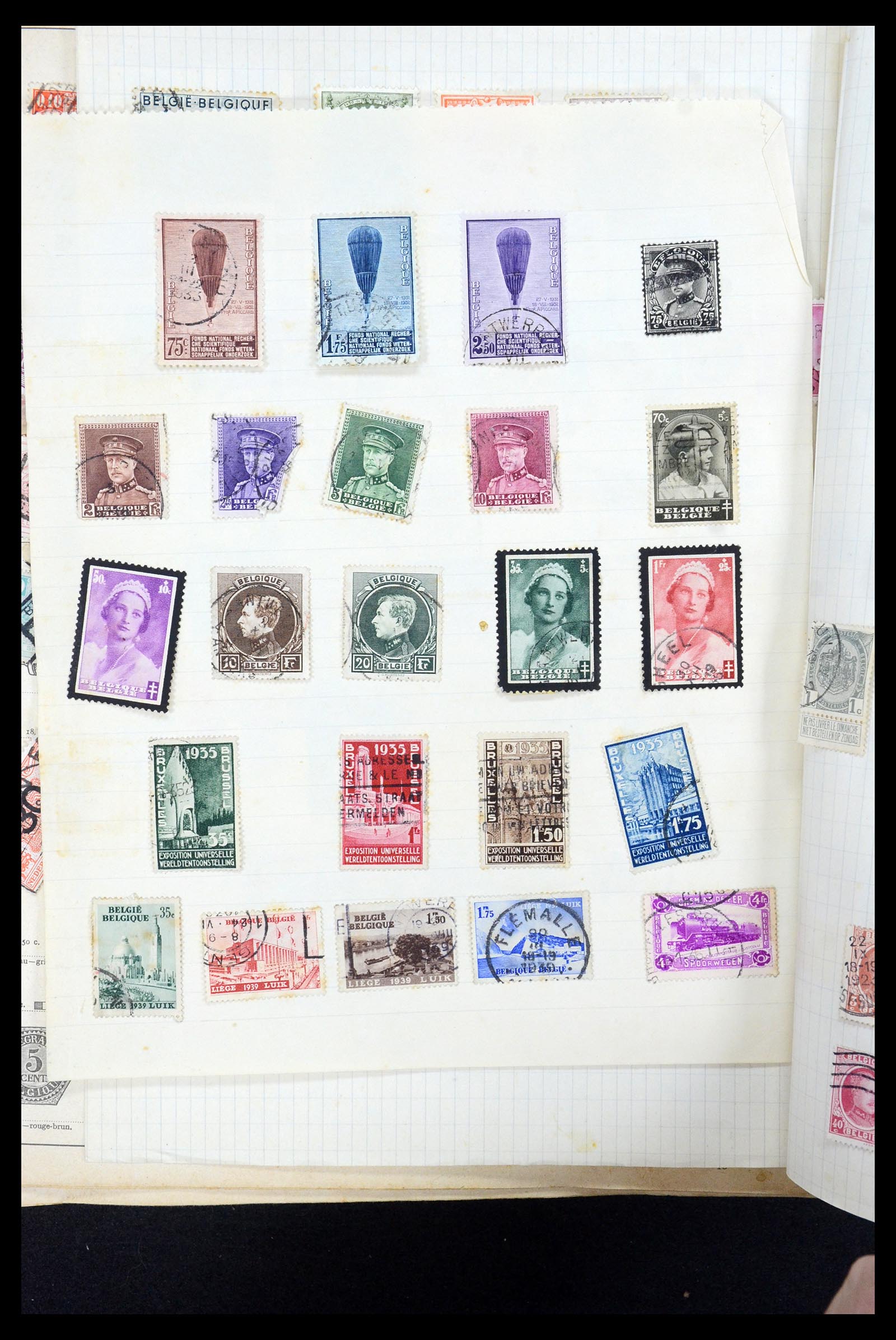 35185 012 - Postzegelverzameling 35185 Wereld 1860-1960.