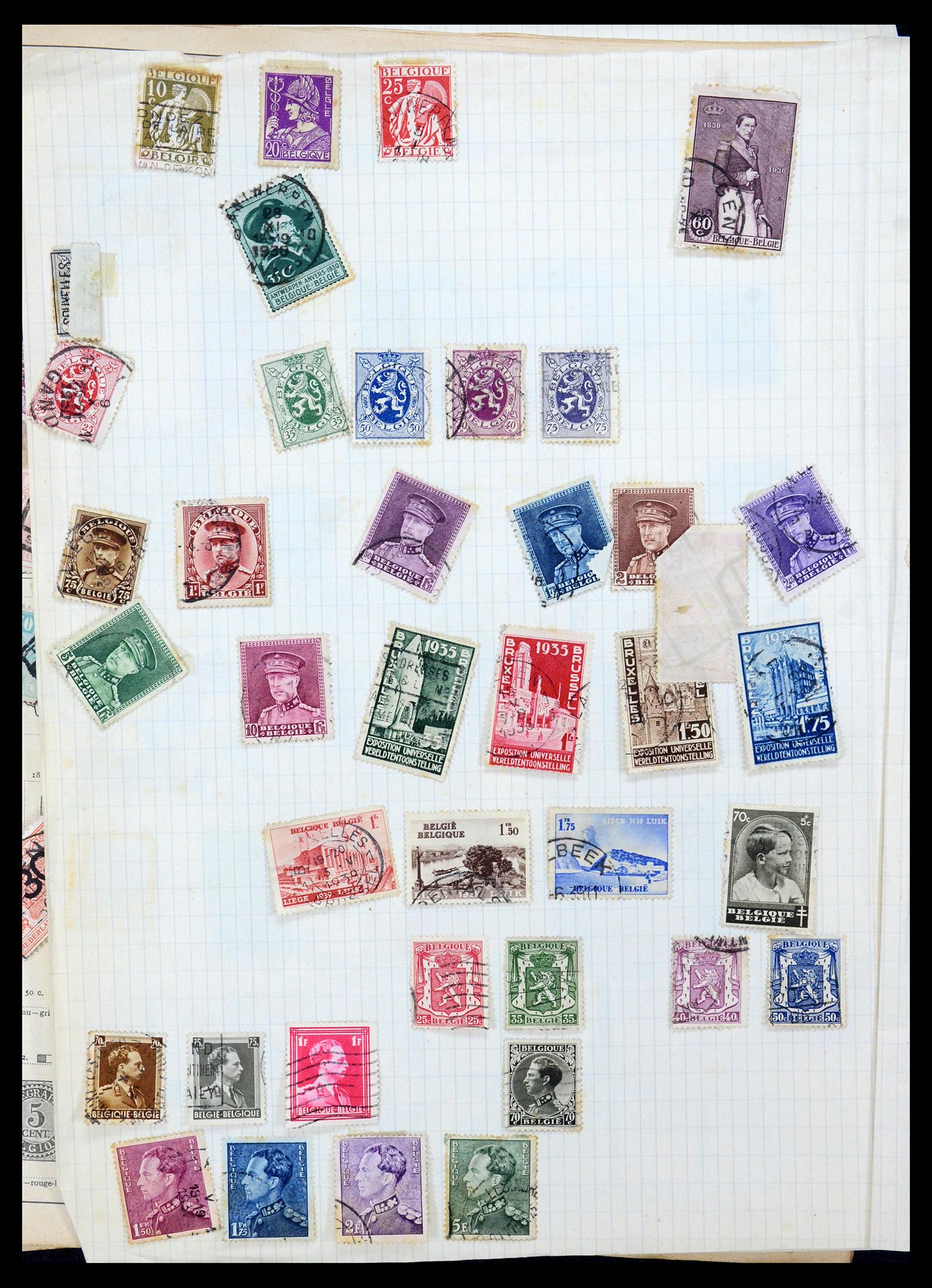 35185 013 - Postzegelverzameling 35185 Wereld 1860-1960.