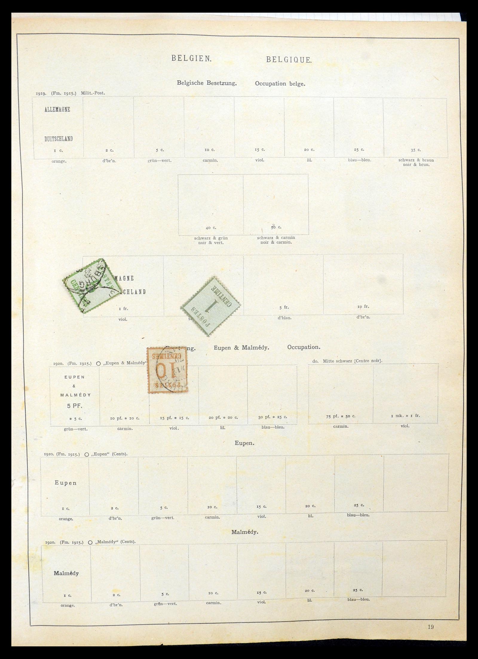 35185 015 - Postzegelverzameling 35185 Wereld 1860-1960.