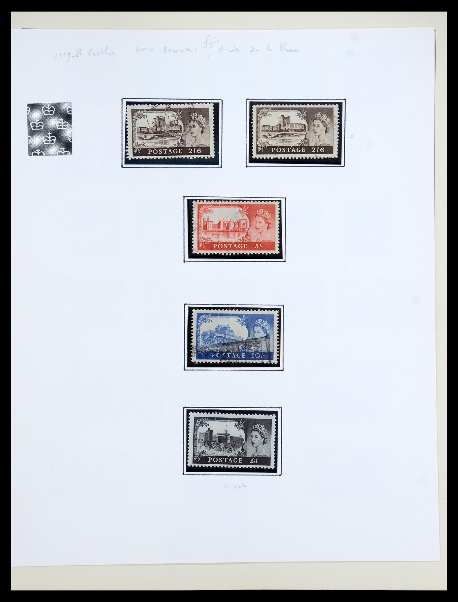 35186 007 - Postzegelverzameling 35186 Engeland 1952-1972.