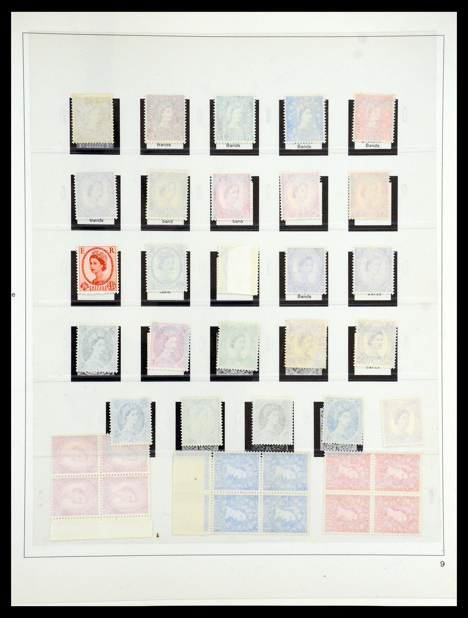 35186 014 - Postzegelverzameling 35186 Engeland 1952-1972.