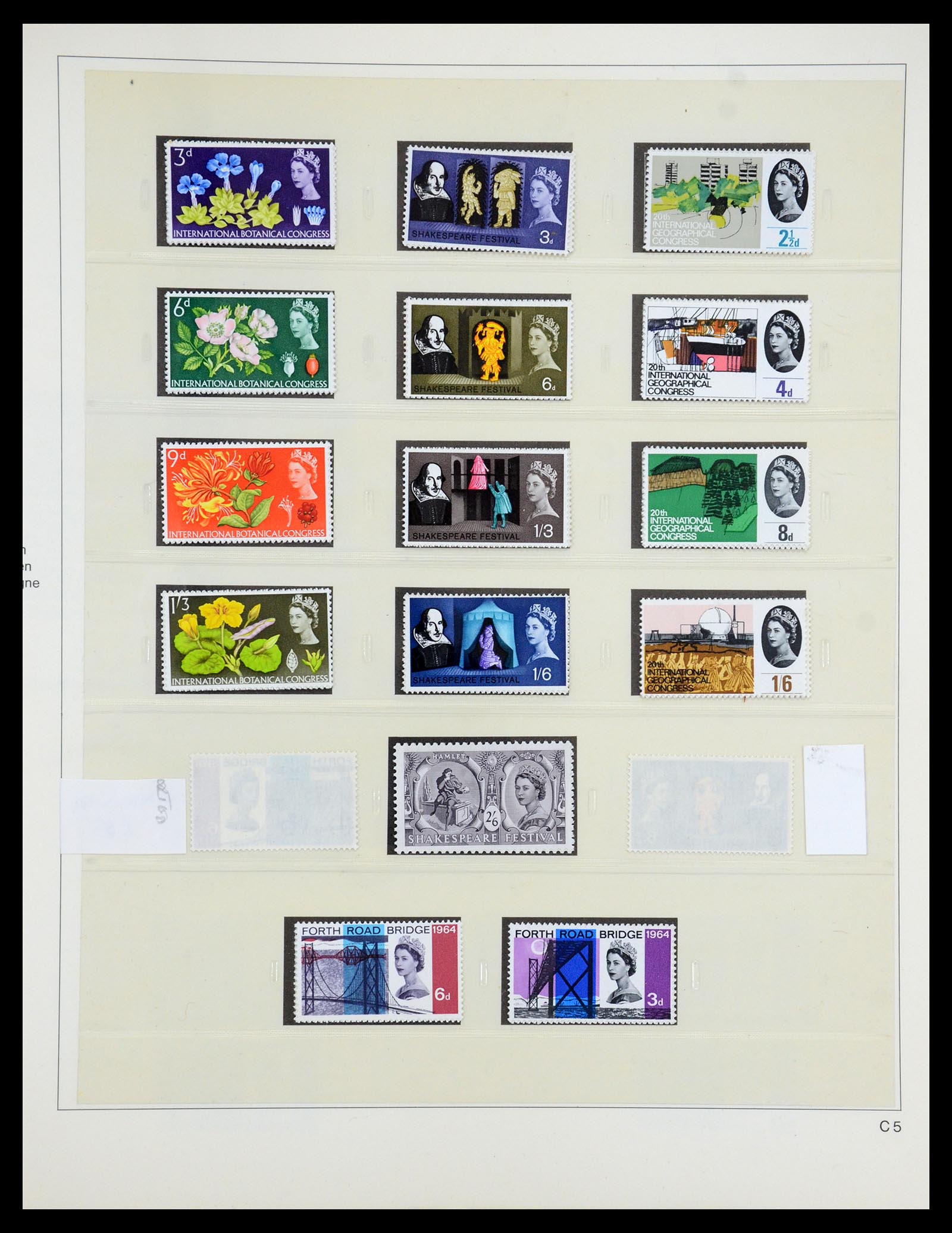 35186 029 - Postzegelverzameling 35186 Engeland 1952-1972.