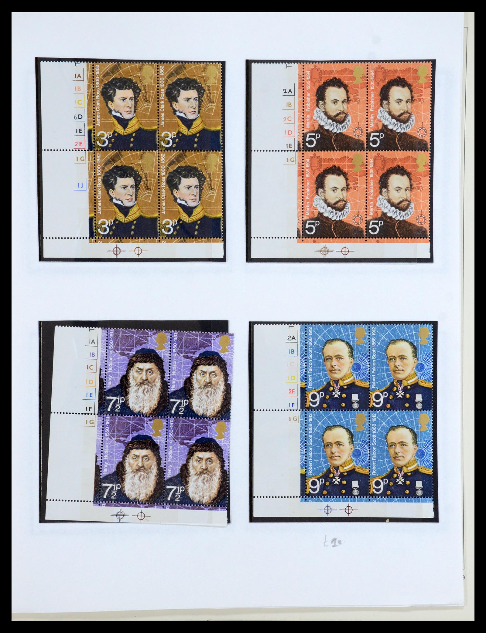 35186 082 - Postzegelverzameling 35186 Engeland 1952-1972.