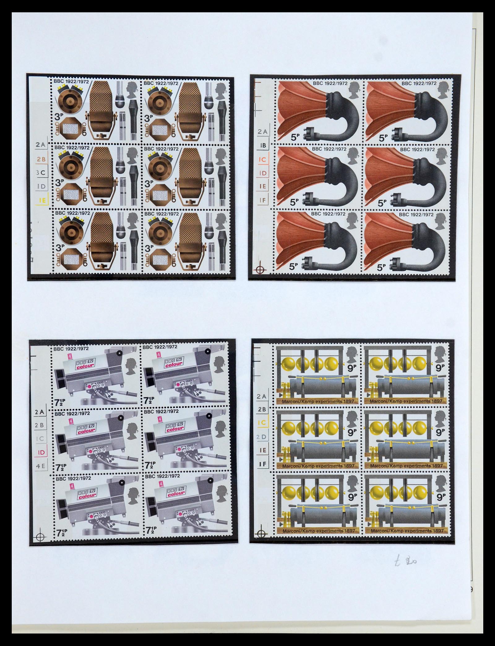 35186 083 - Postzegelverzameling 35186 Engeland 1952-1972.