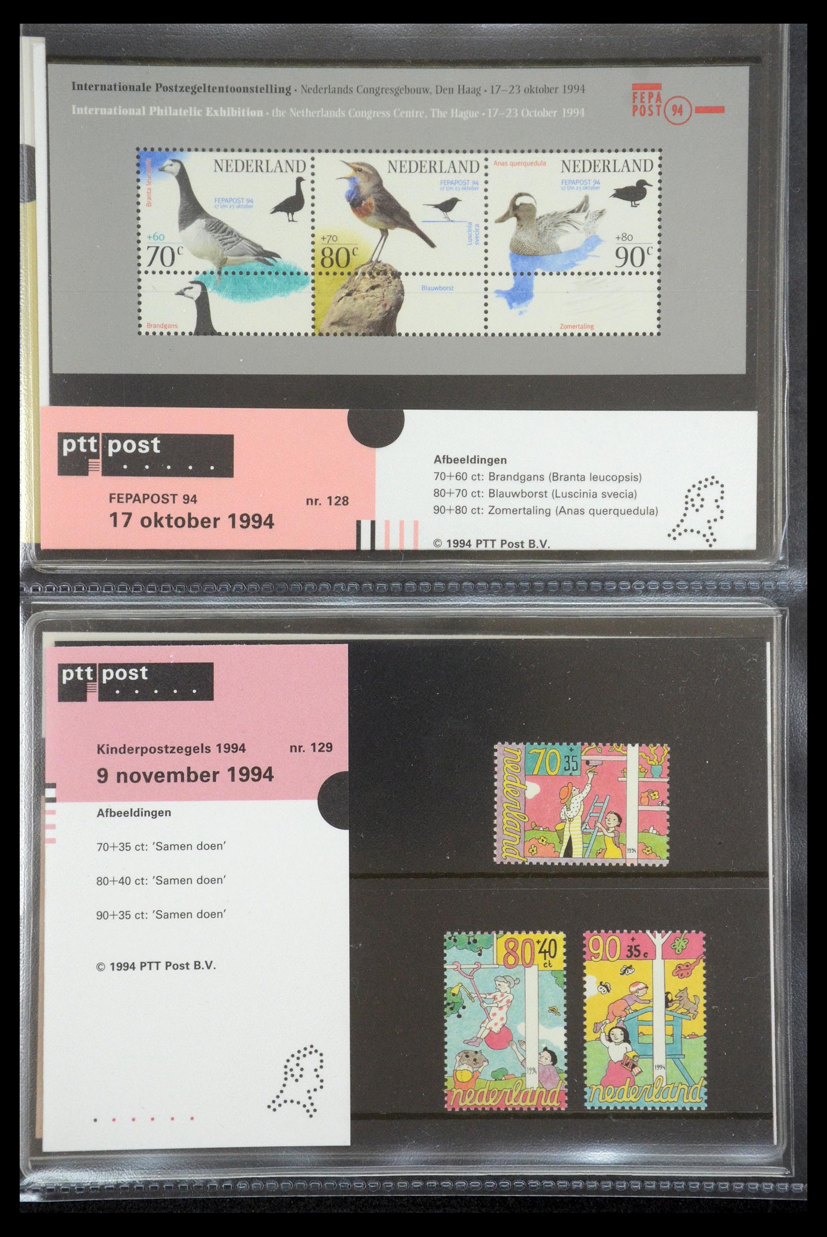 35187 066 - Stamp Collection 35187 Netherlands PTT presentation packs 1982-2019!