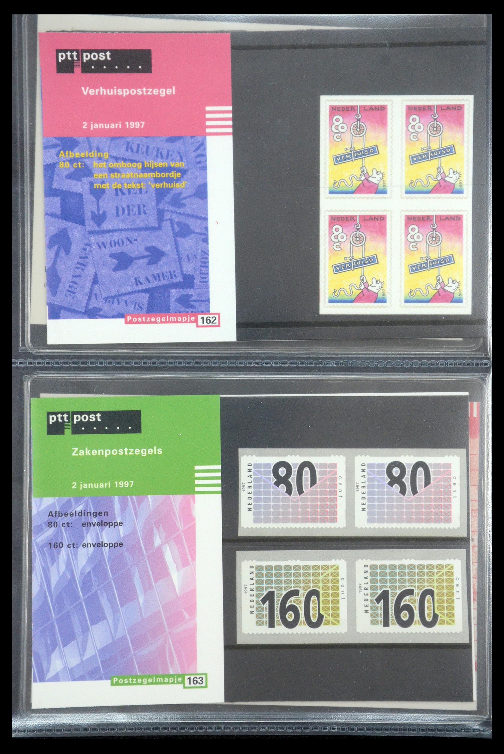 35187 083 - Stamp Collection 35187 Netherlands PTT presentation packs 1982-2019!