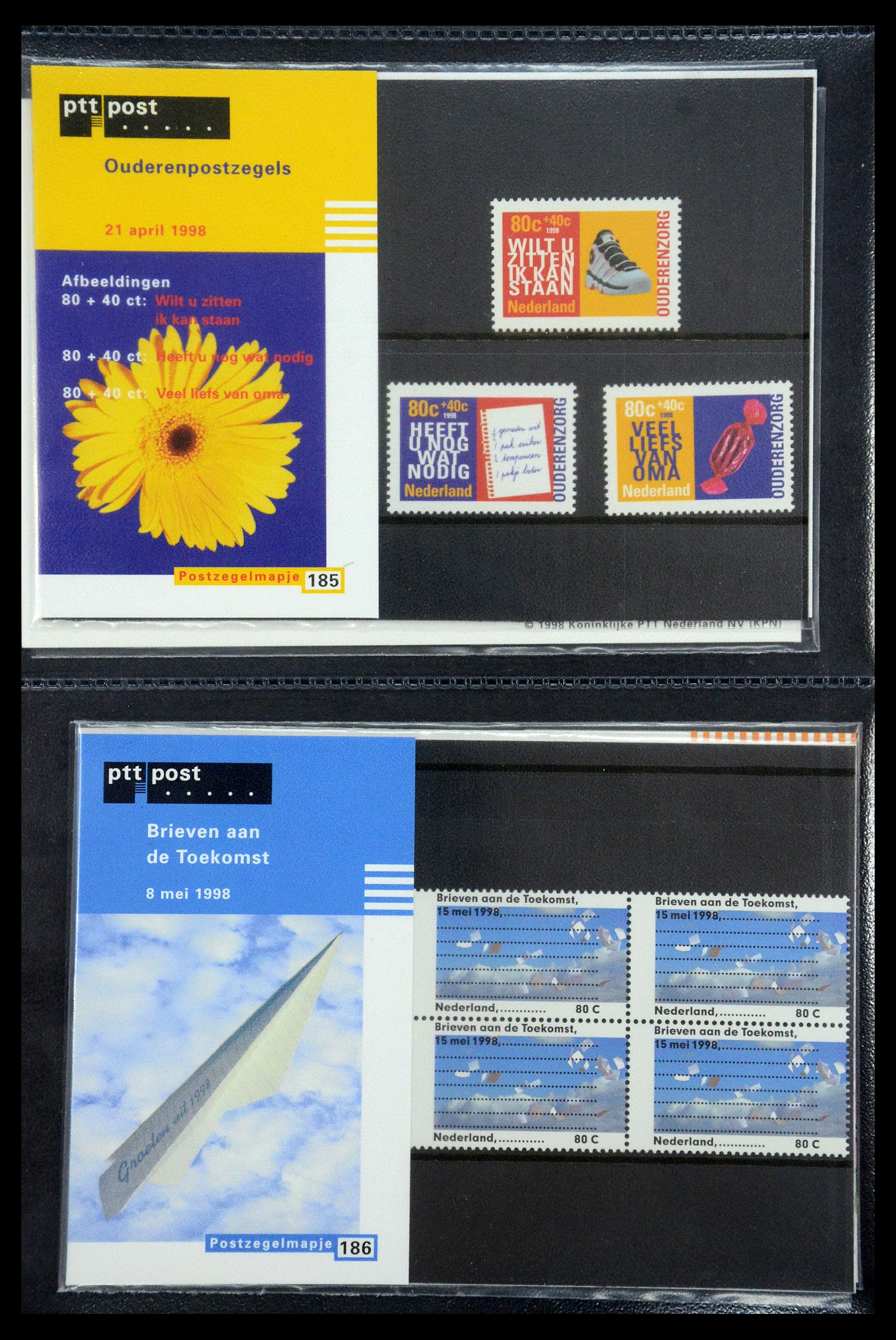 35187 095 - Stamp Collection 35187 Netherlands PTT presentation packs 1982-2019!
