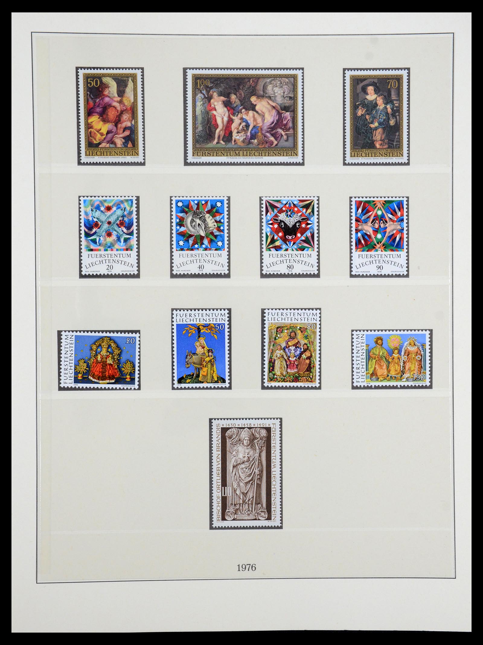 35188 013 - Postzegelverzameling 35188 Liechtenstein 1971-2012.