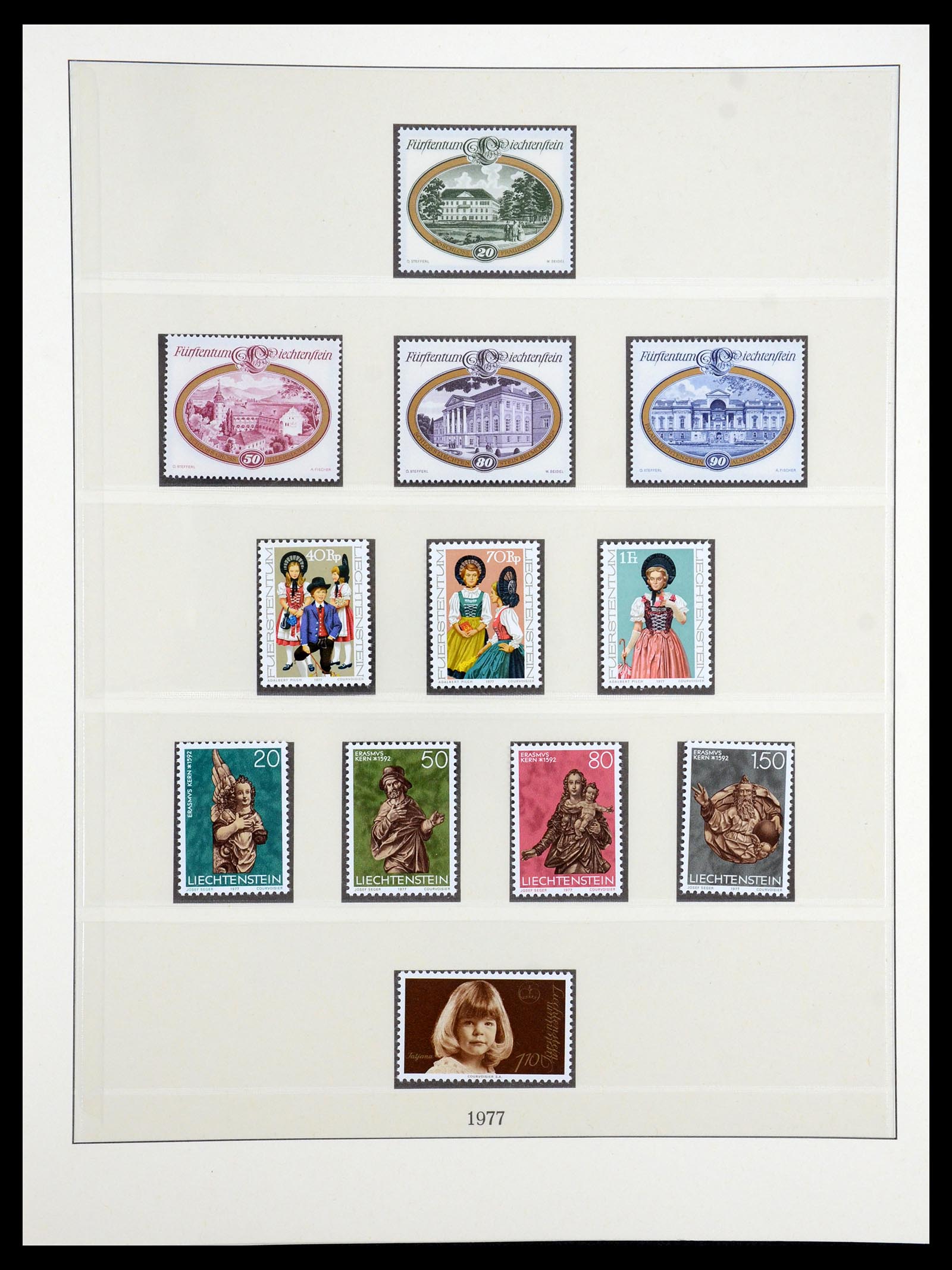 35188 015 - Postzegelverzameling 35188 Liechtenstein 1971-2012.