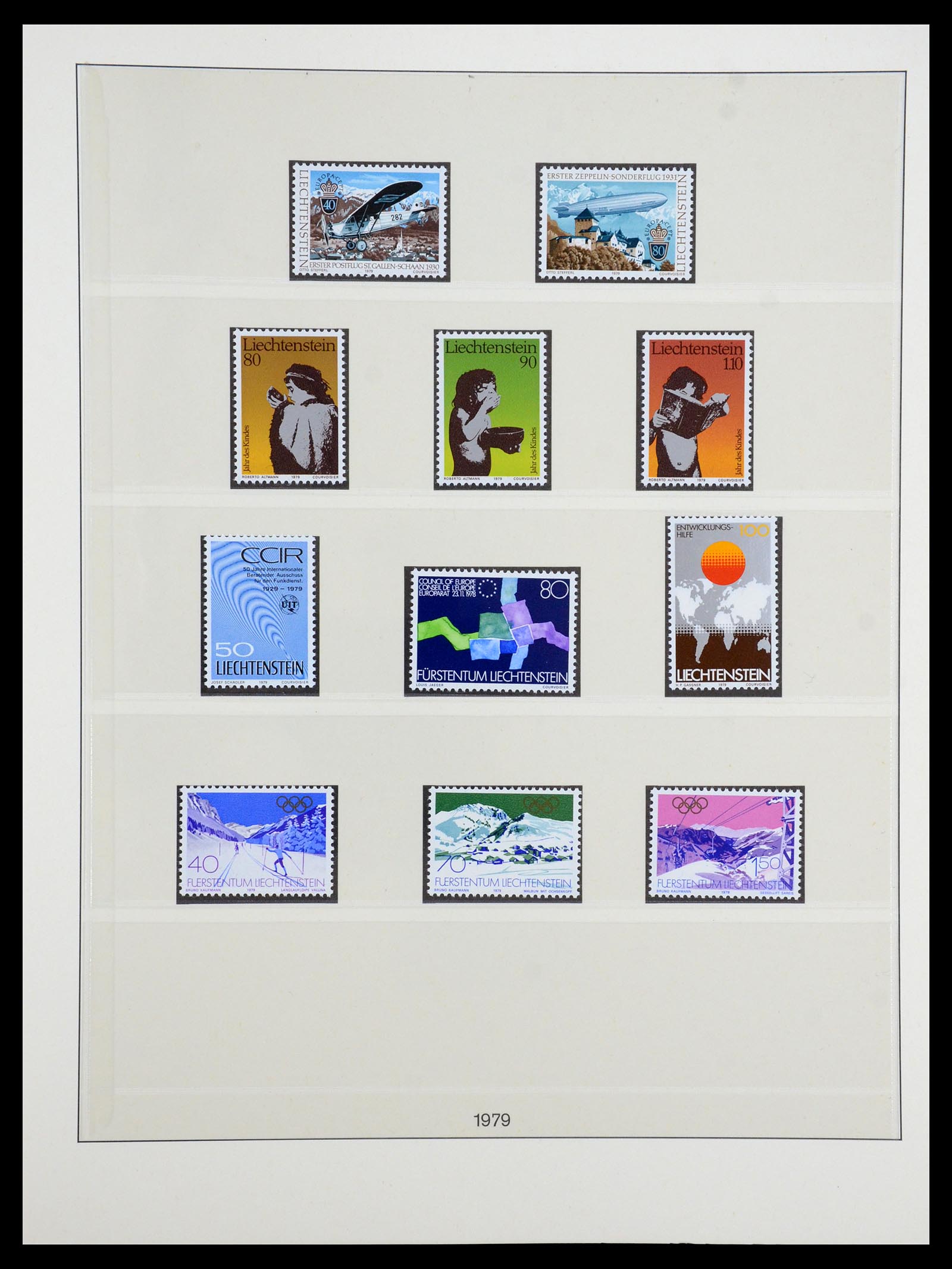 35188 019 - Postzegelverzameling 35188 Liechtenstein 1971-2012.