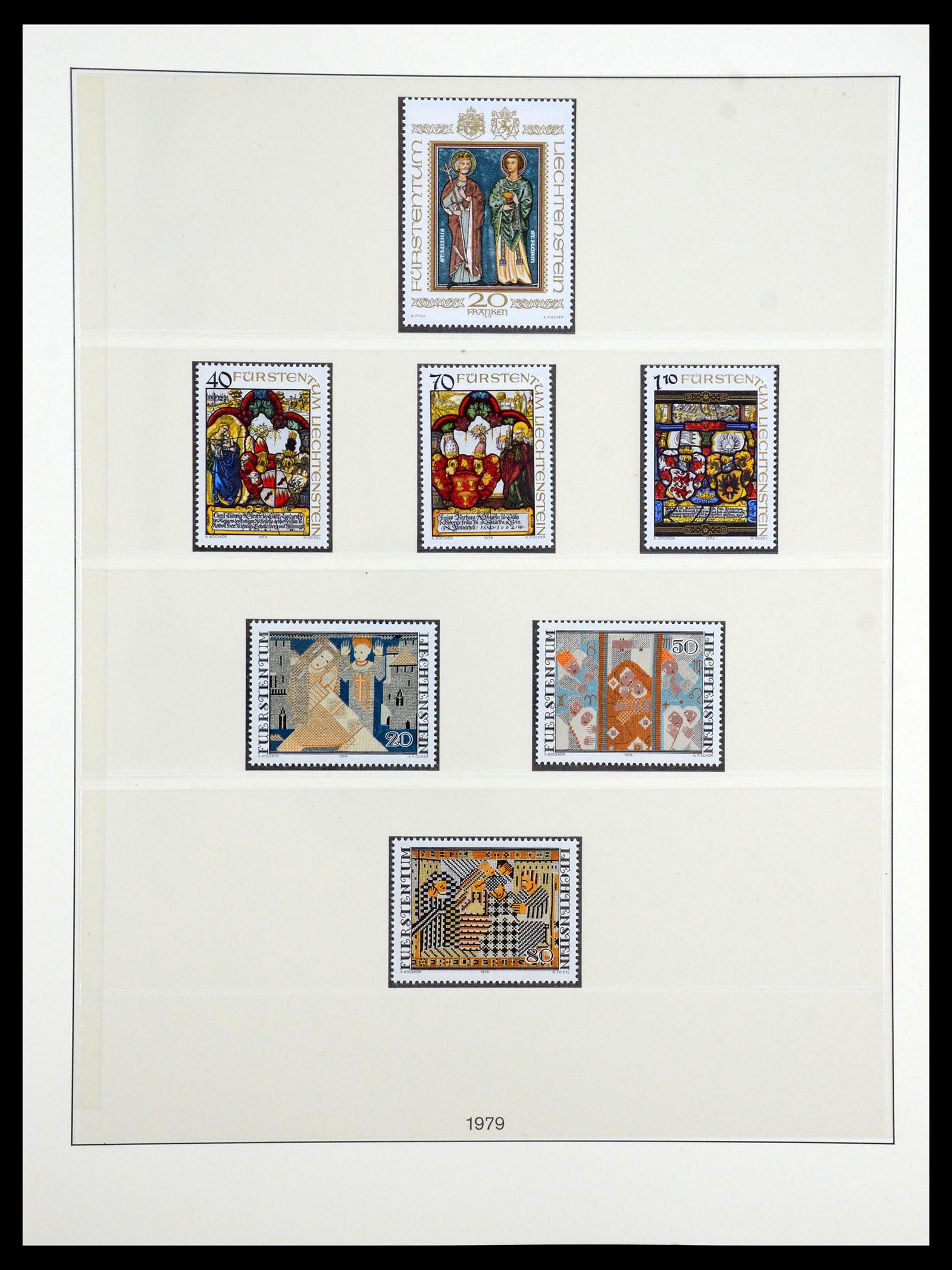 35188 020 - Postzegelverzameling 35188 Liechtenstein 1971-2012.