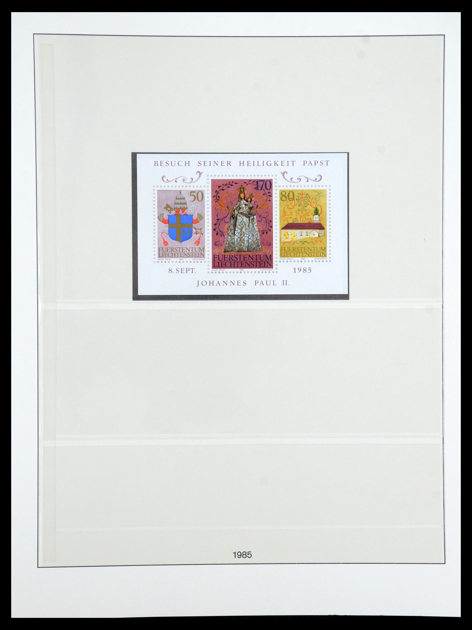 35188 033 - Stamp Collection 35188 Liechtenstein 1971-2012.