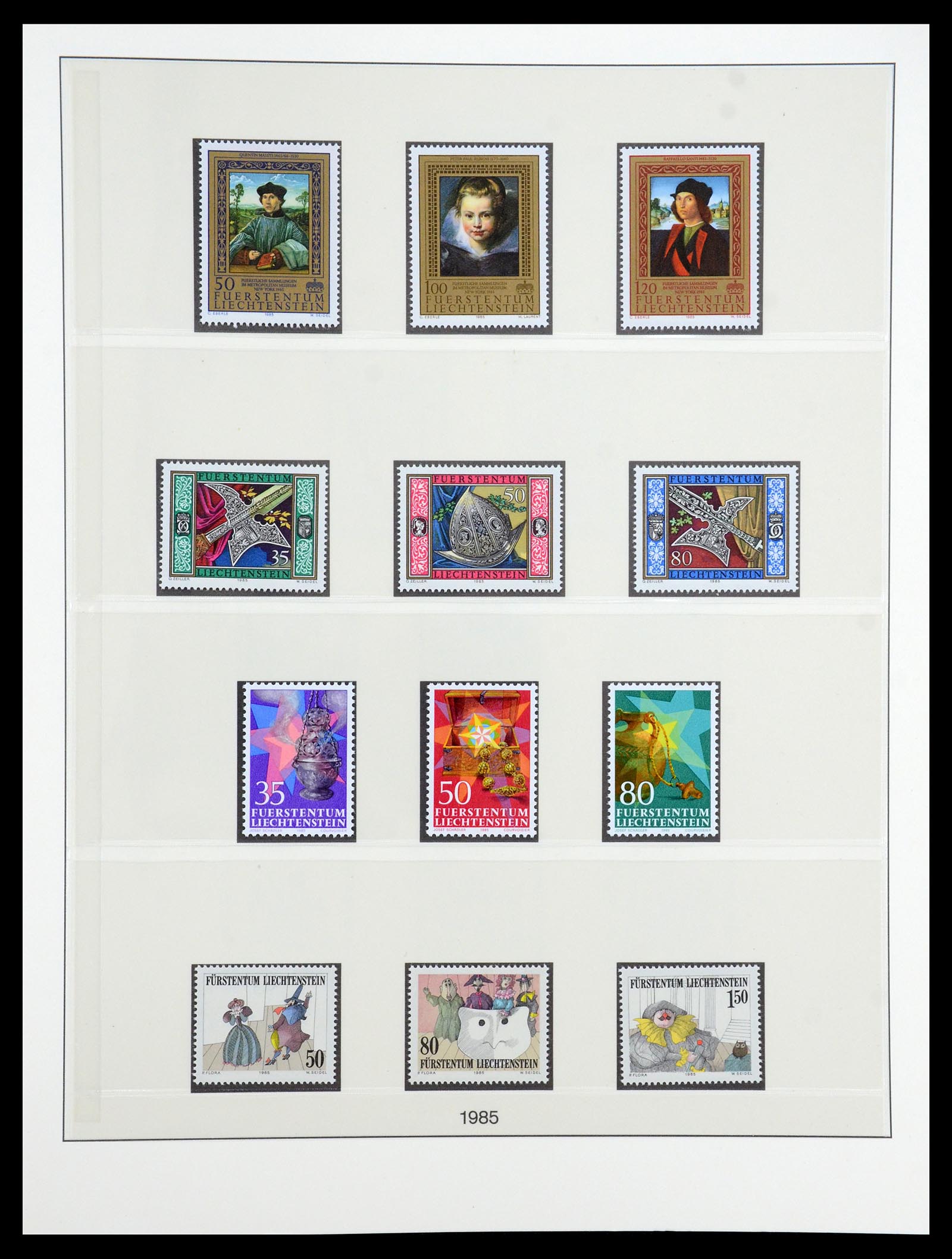 35188 034 - Postzegelverzameling 35188 Liechtenstein 1971-2012.