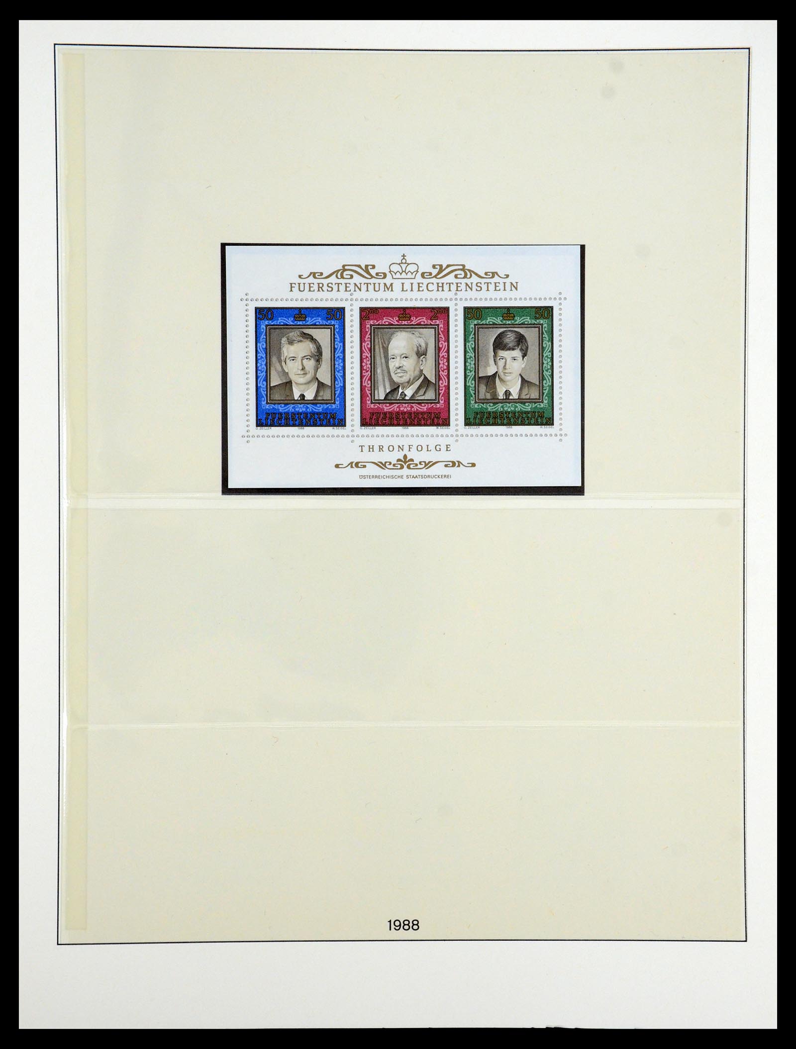 35188 040 - Stamp Collection 35188 Liechtenstein 1971-2012.