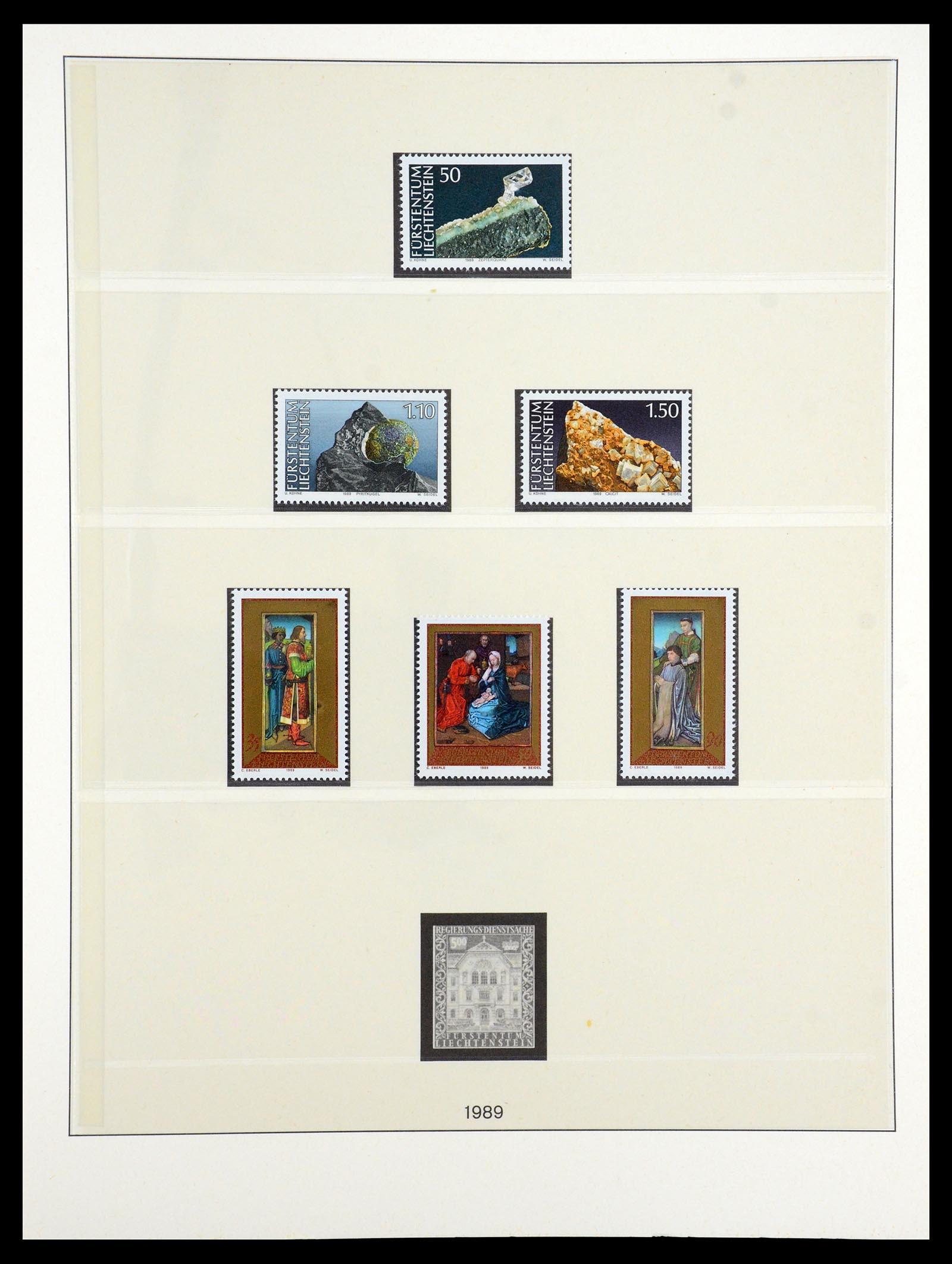 35188 044 - Stamp Collection 35188 Liechtenstein 1971-2012.