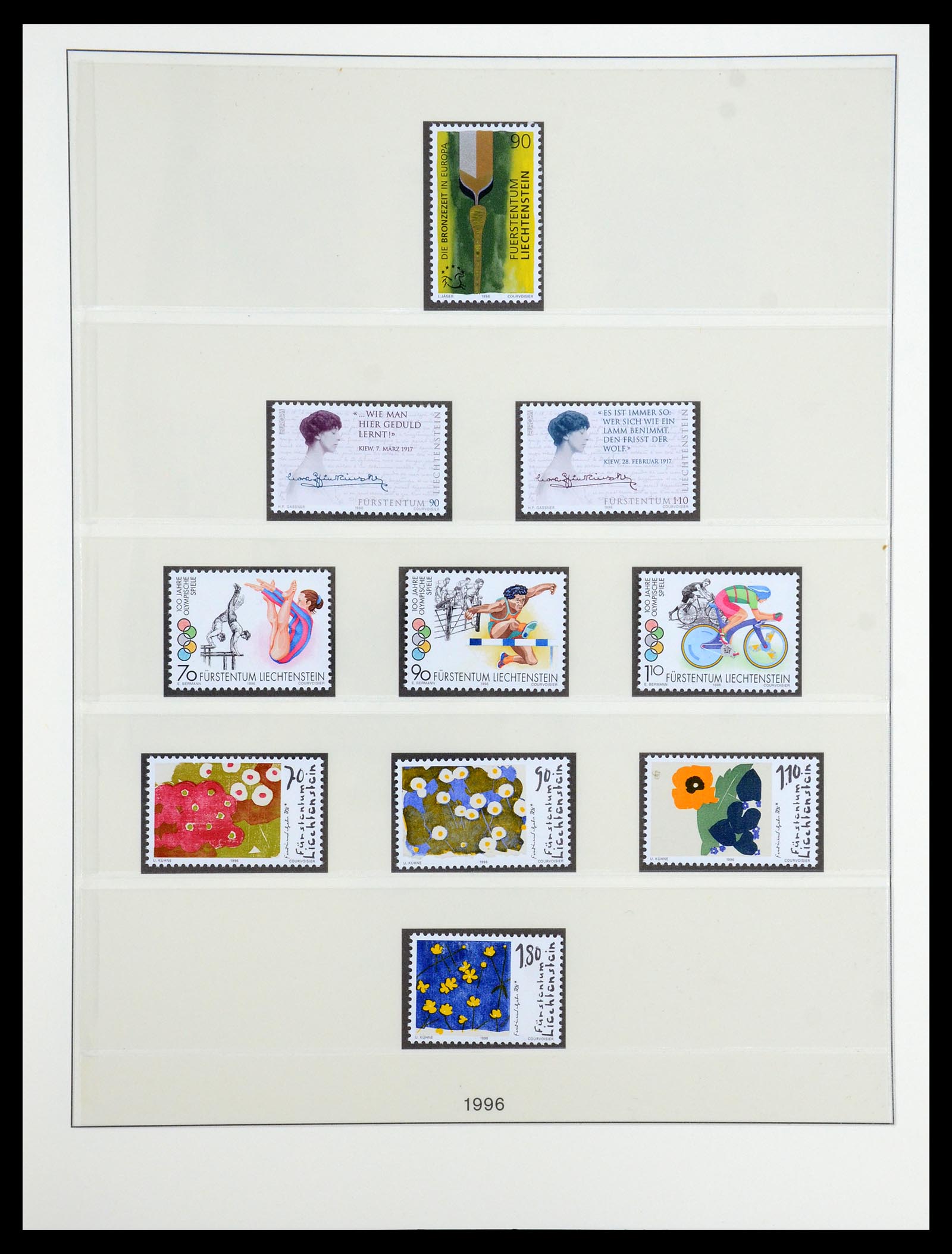 35188 060 - Postzegelverzameling 35188 Liechtenstein 1971-2012.