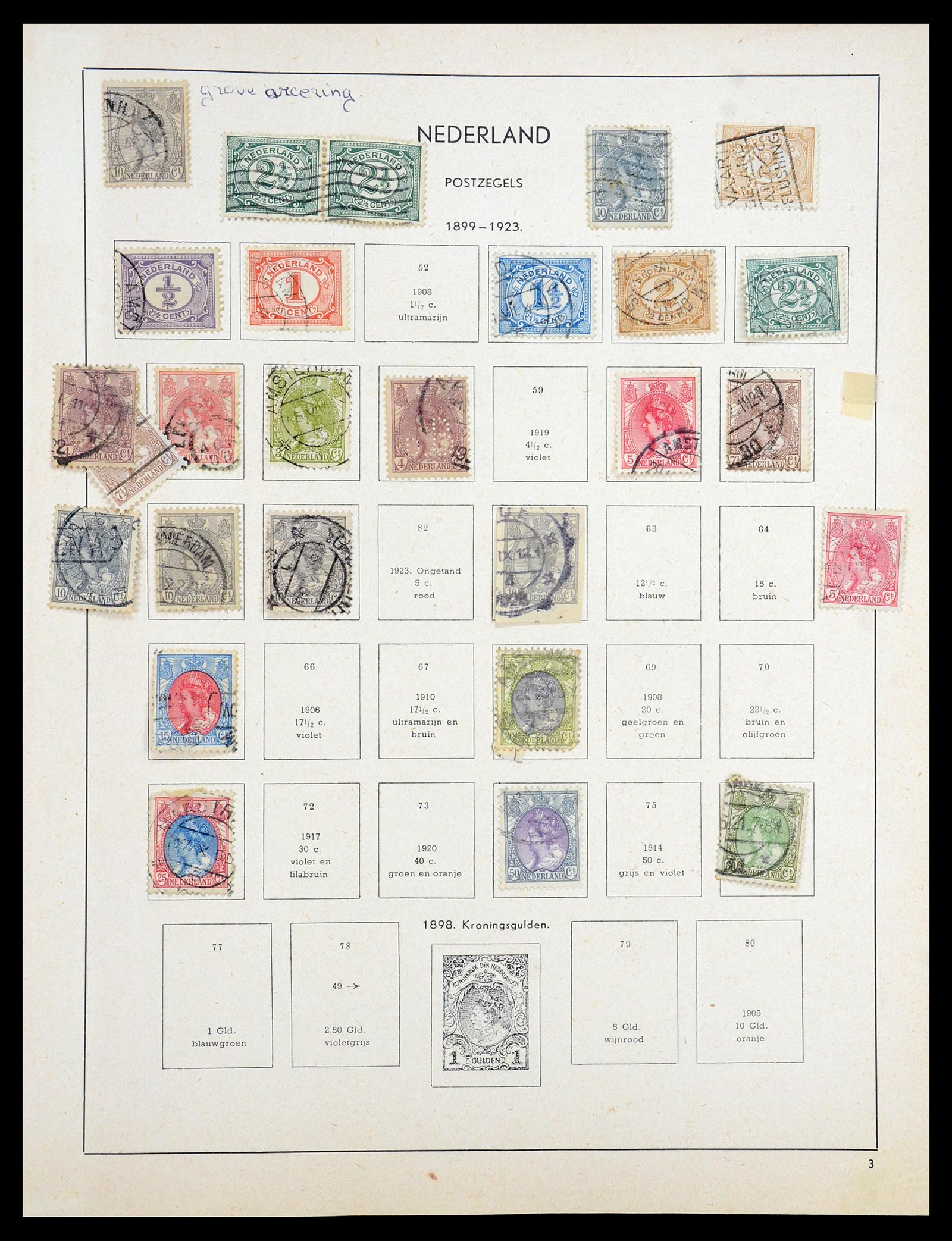 35194 006 - Postzegelverzameling 35194 Nederland en overzeese gebiedsdelen 1852-1