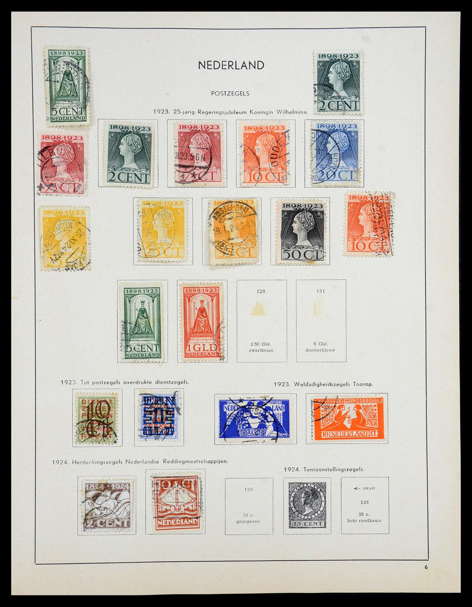 35194 011 - Postzegelverzameling 35194 Nederland en overzeese gebiedsdelen 1852-1