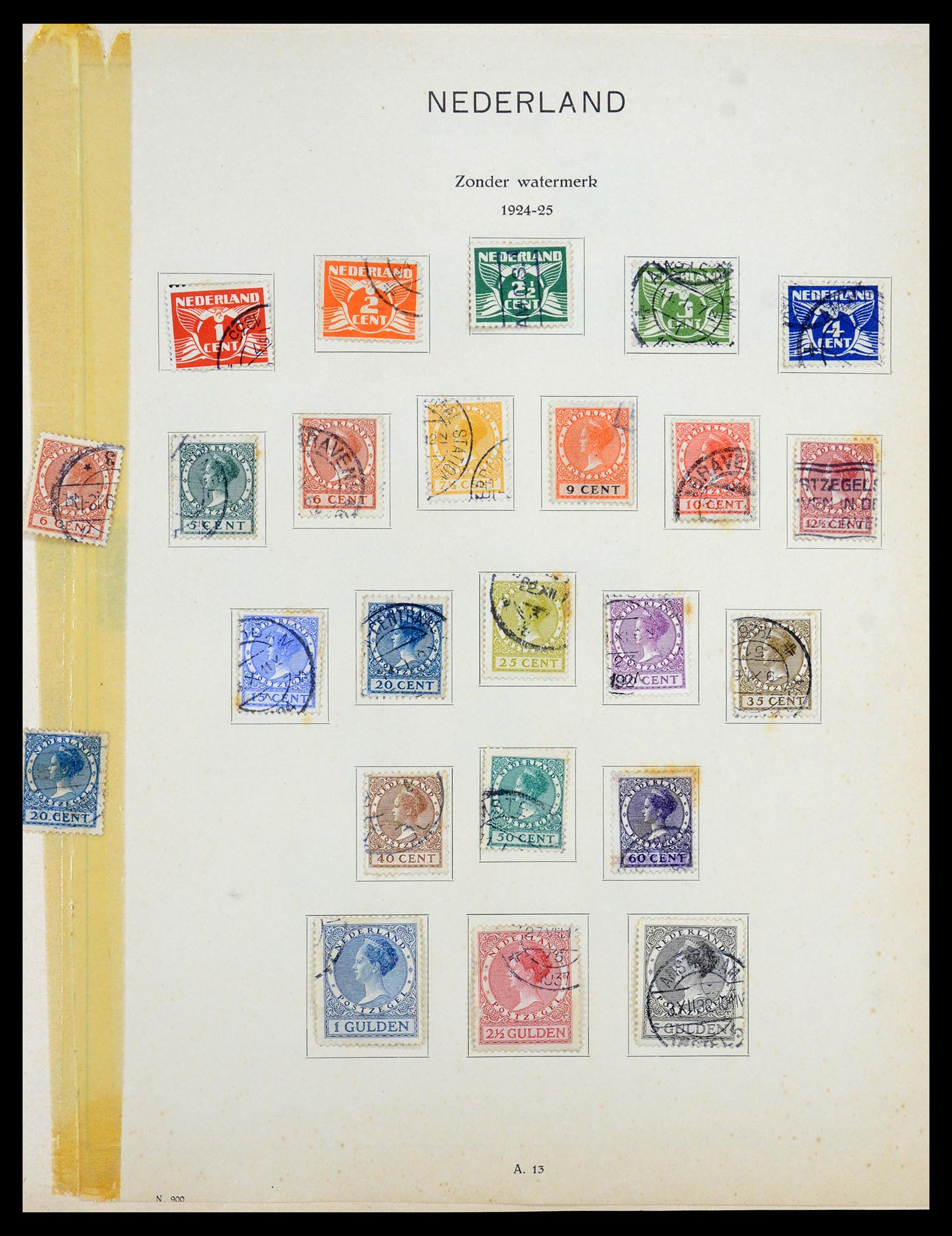 35194 014 - Postzegelverzameling 35194 Nederland en overzeese gebiedsdelen 1852-1