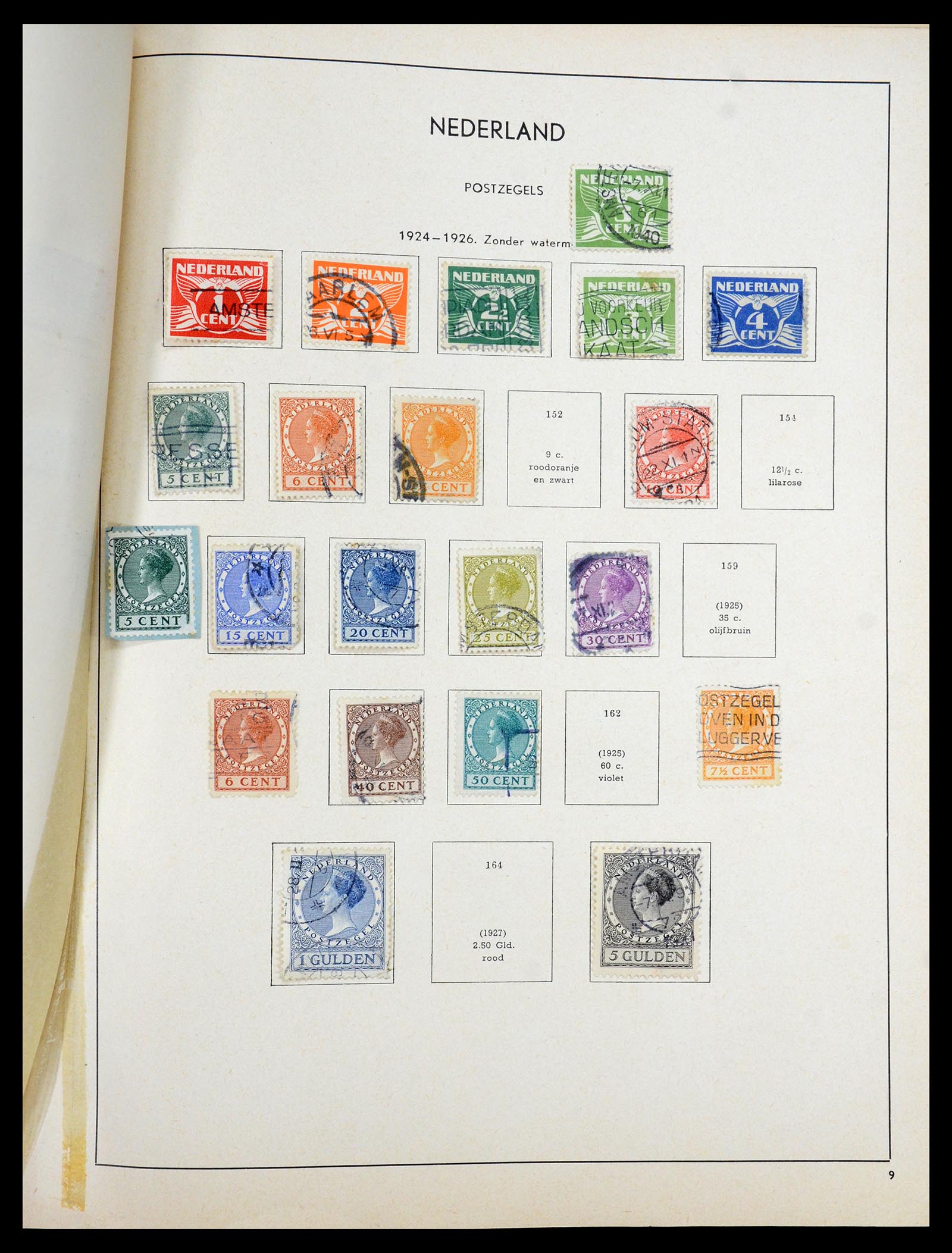 35194 015 - Stamp Collection 35194 Netherlands and Dutch territories 1852-1969.