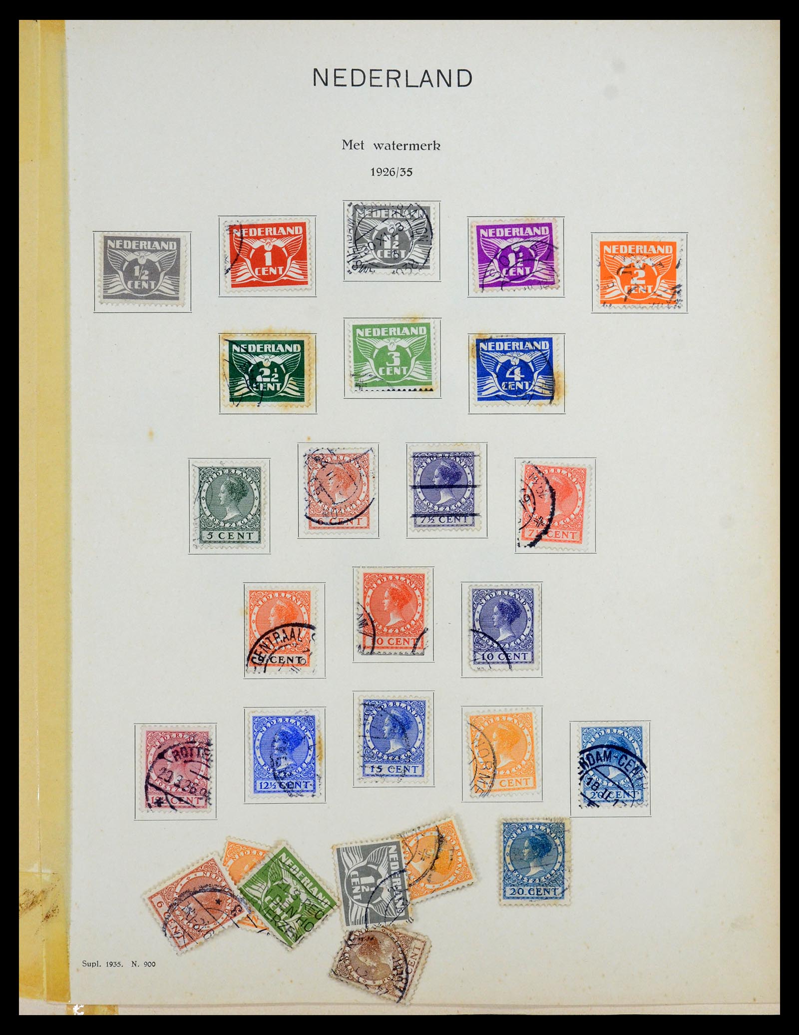 35194 016 - Postzegelverzameling 35194 Nederland en overzeese gebiedsdelen 1852-1
