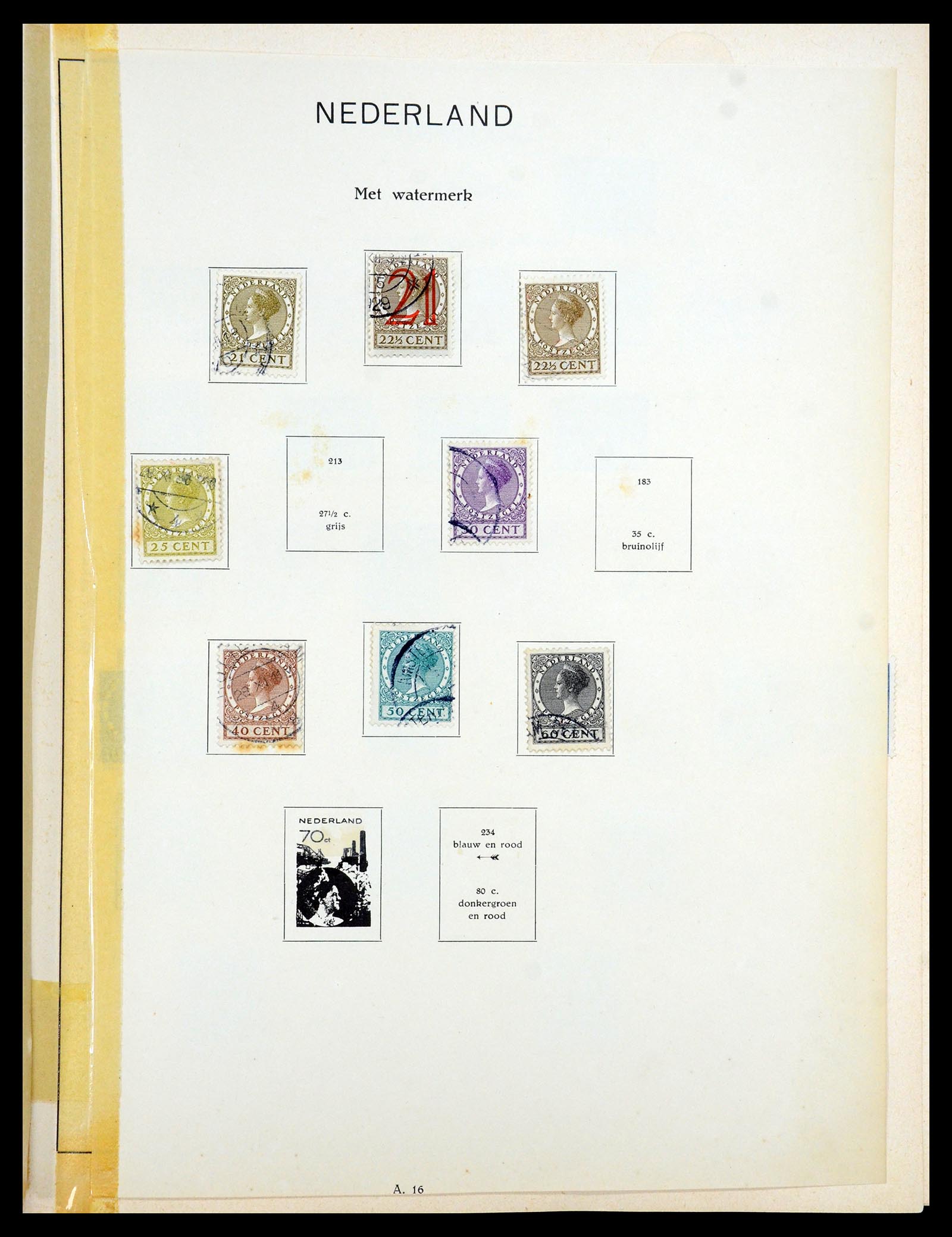 35194 017 - Postzegelverzameling 35194 Nederland en overzeese gebiedsdelen 1852-1