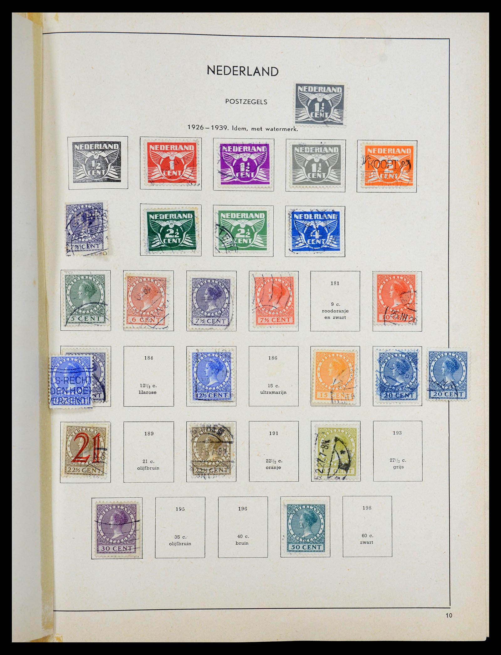 35194 018 - Stamp Collection 35194 Netherlands and Dutch territories 1852-1969.