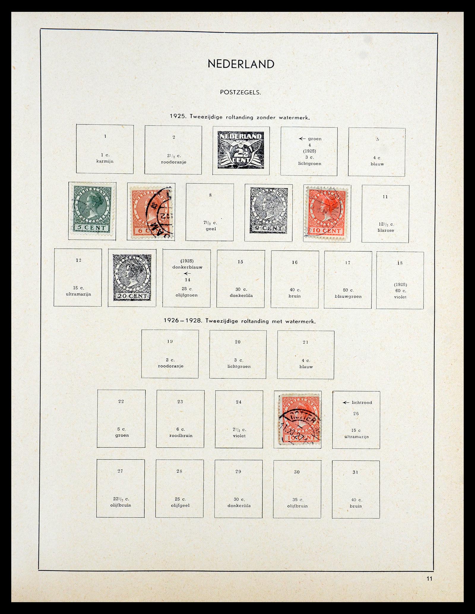 35194 019 - Stamp Collection 35194 Netherlands and Dutch territories 1852-1969.