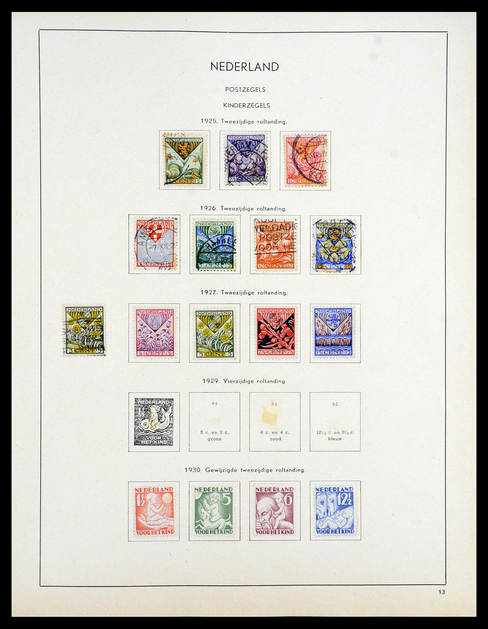 35194 021 - Postzegelverzameling 35194 Nederland en overzeese gebiedsdelen 1852-1