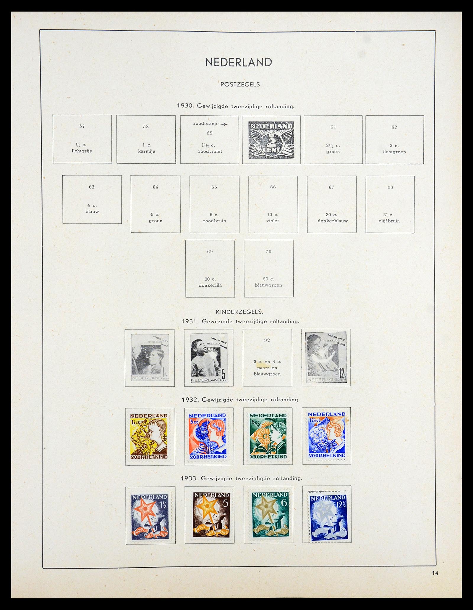 35194 022 - Postzegelverzameling 35194 Nederland en overzeese gebiedsdelen 1852-1
