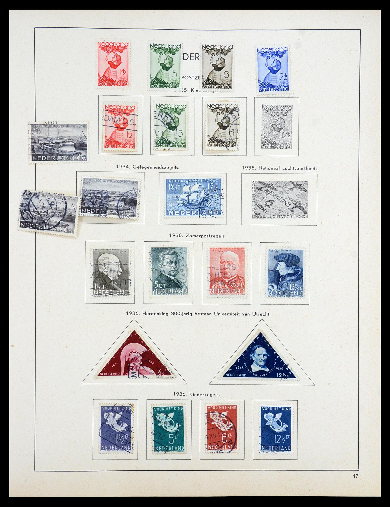 35194 026 - Stamp Collection 35194 Netherlands and Dutch territories 1852-1969.